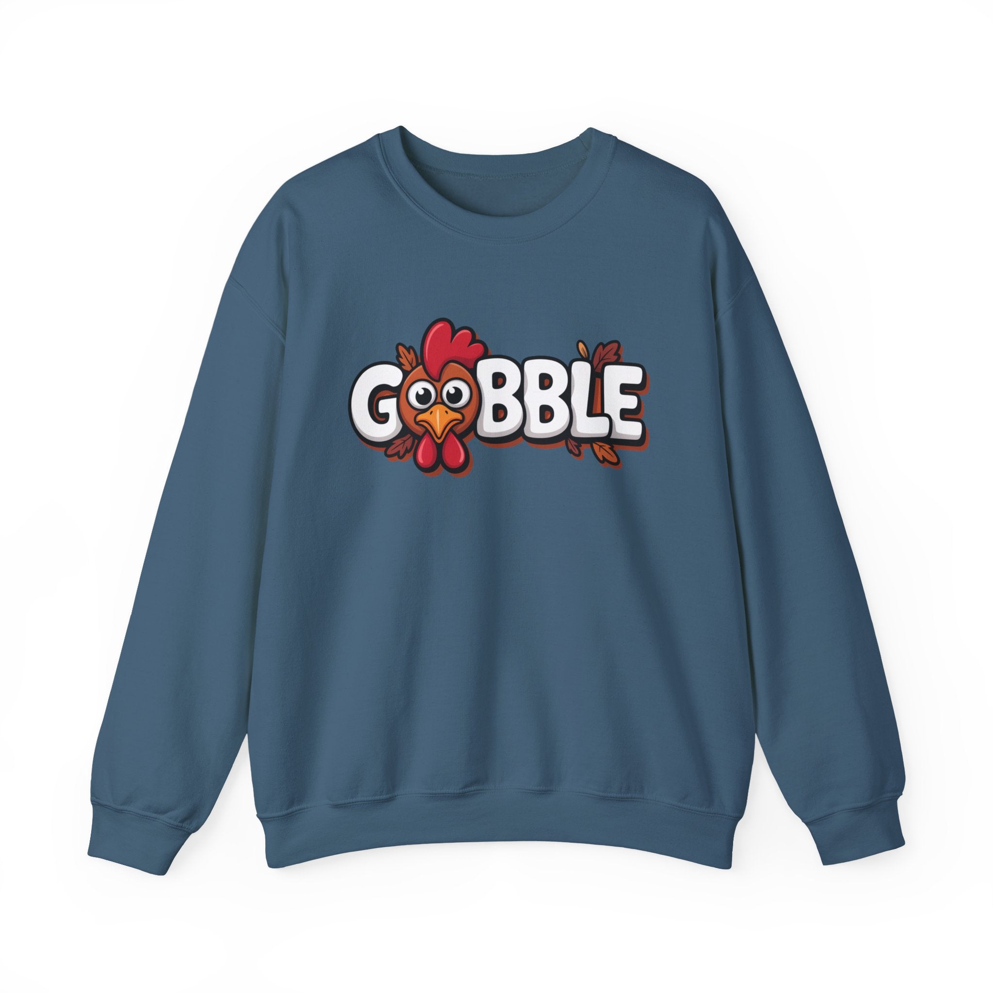 Gobble Turkey Thanksgiving Holiday Sweatshirt