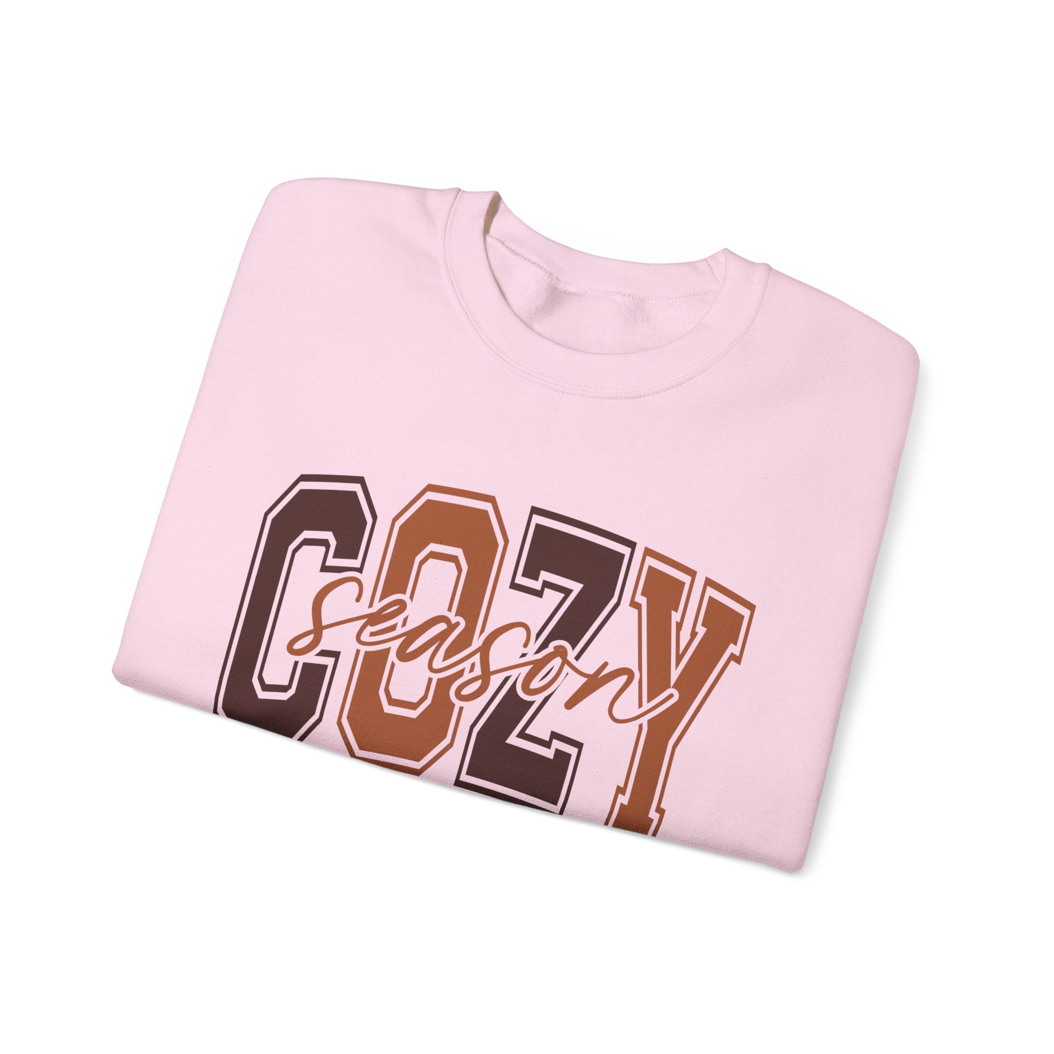Cozy Season Varsity Womens Sweatshirt