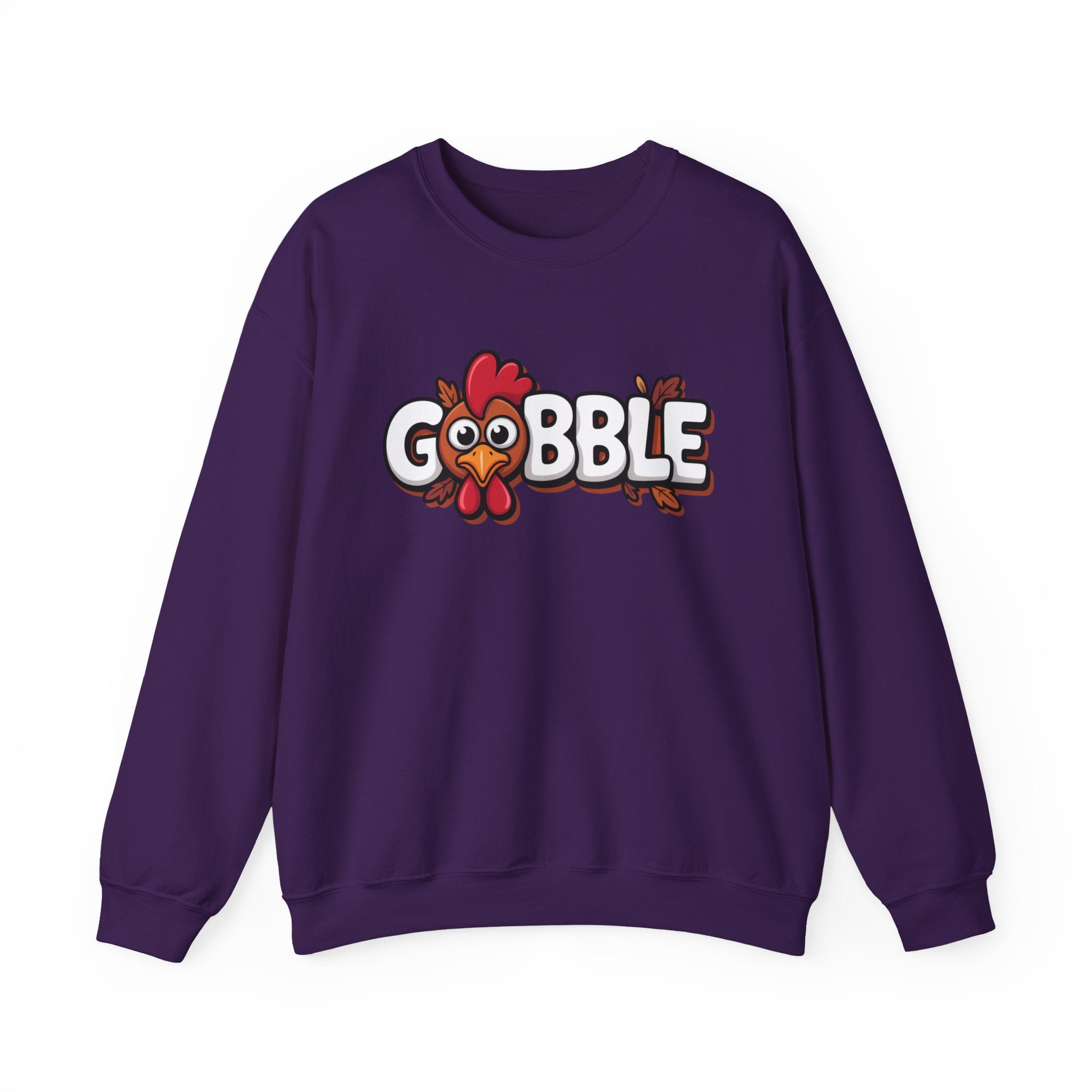 Gobble Turkey Thanksgiving Holiday Sweatshirt