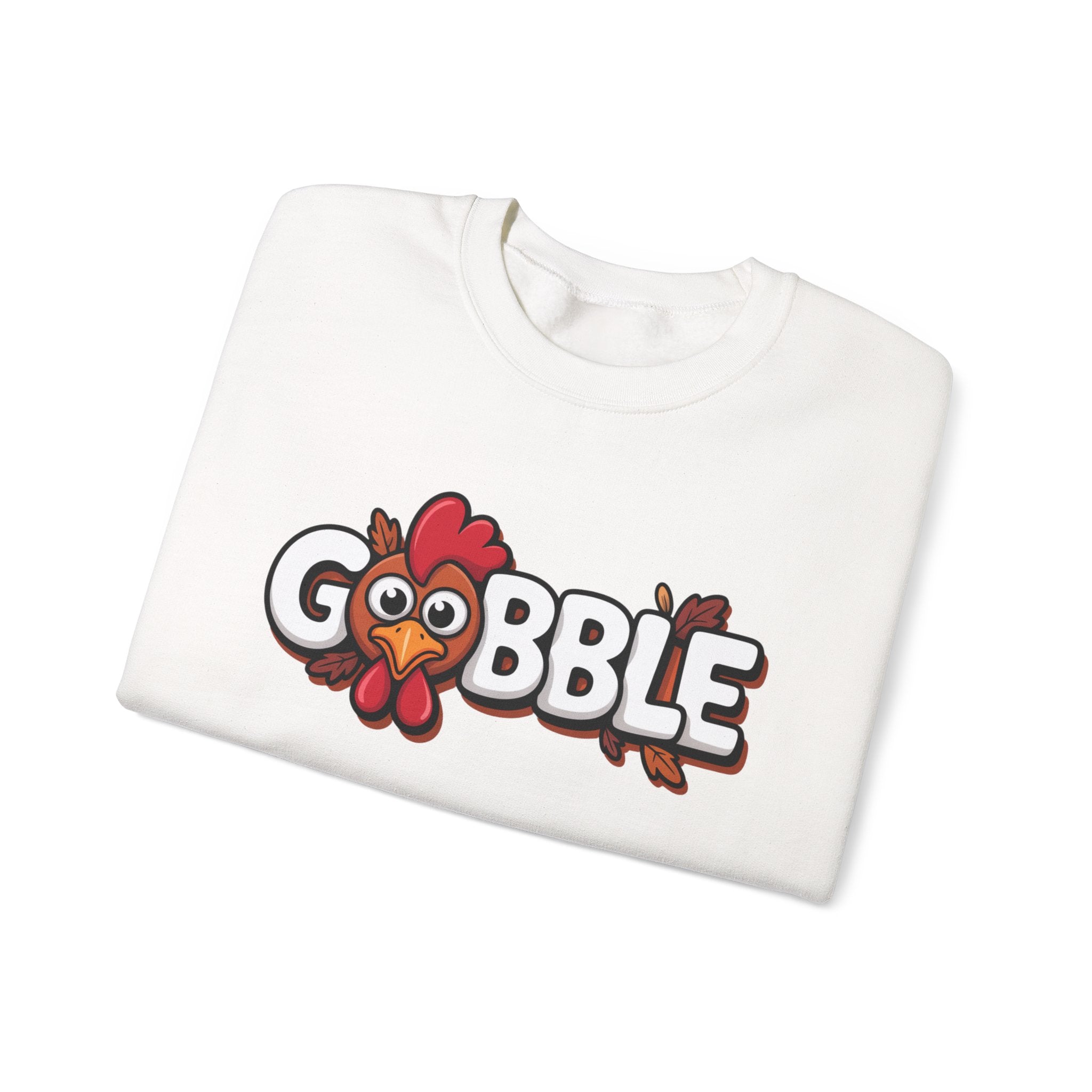 Gobble Turkey Thanksgiving Holiday Sweatshirt