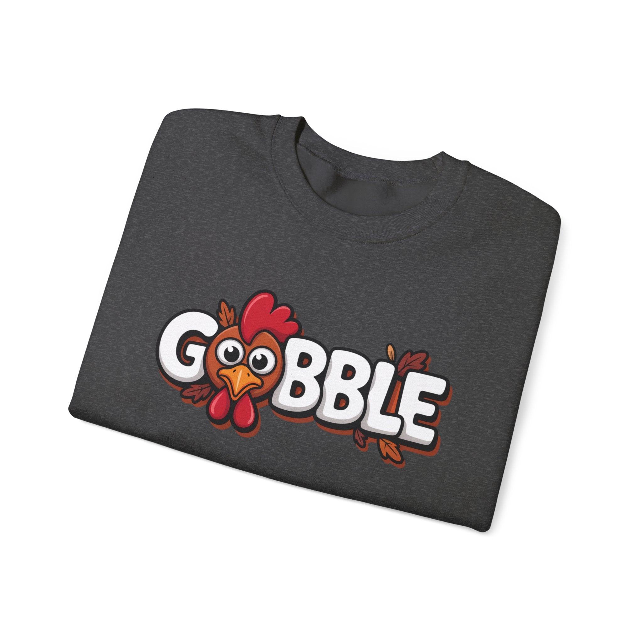 Gobble Turkey Thanksgiving Holiday Sweatshirt