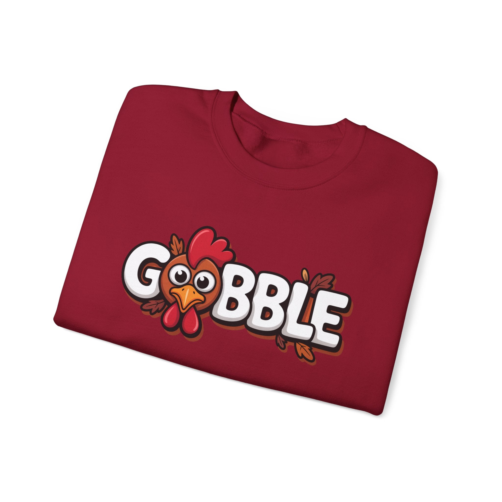 Gobble Turkey Thanksgiving Holiday Sweatshirt