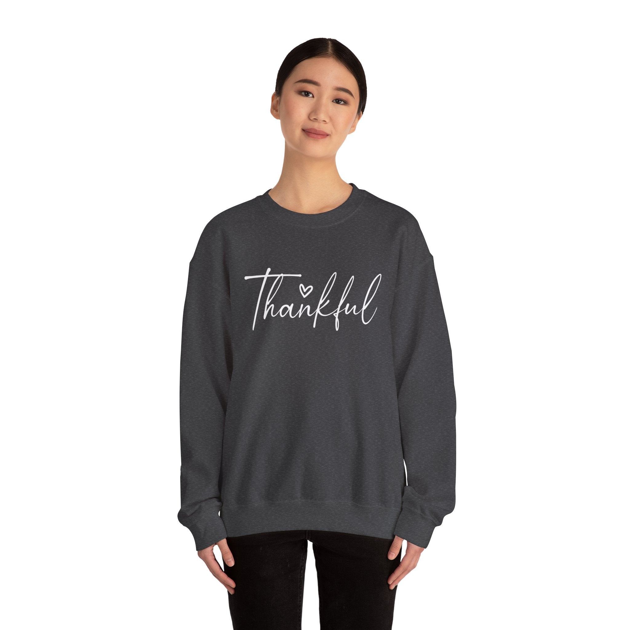 Thankful Heart Thanksgiving Sweatshirt