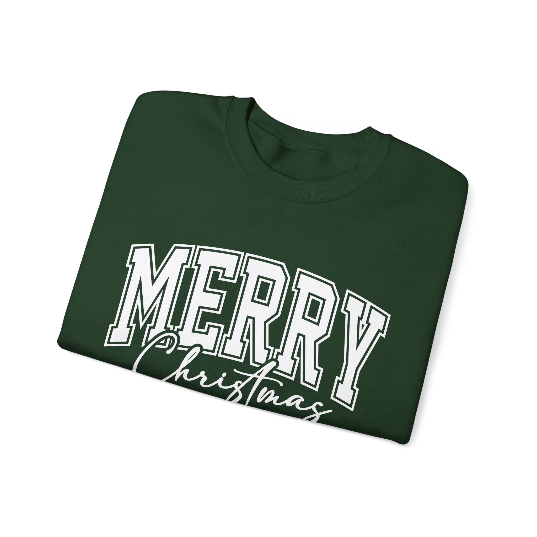 Merry Christmas Womens Christmas Sweatshirt | Womens Holiday Sweater
