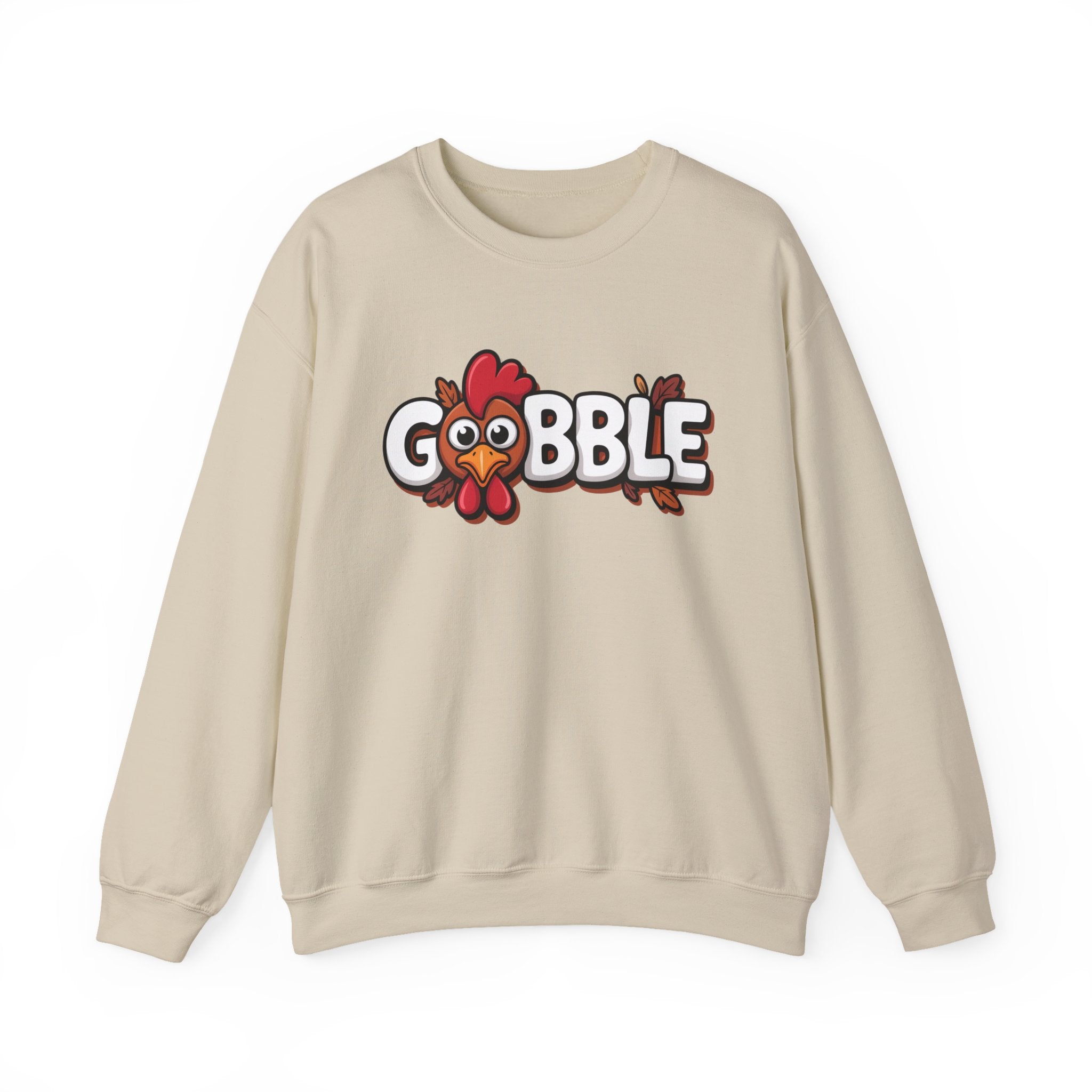Gobble Turkey Thanksgiving Holiday Sweatshirt