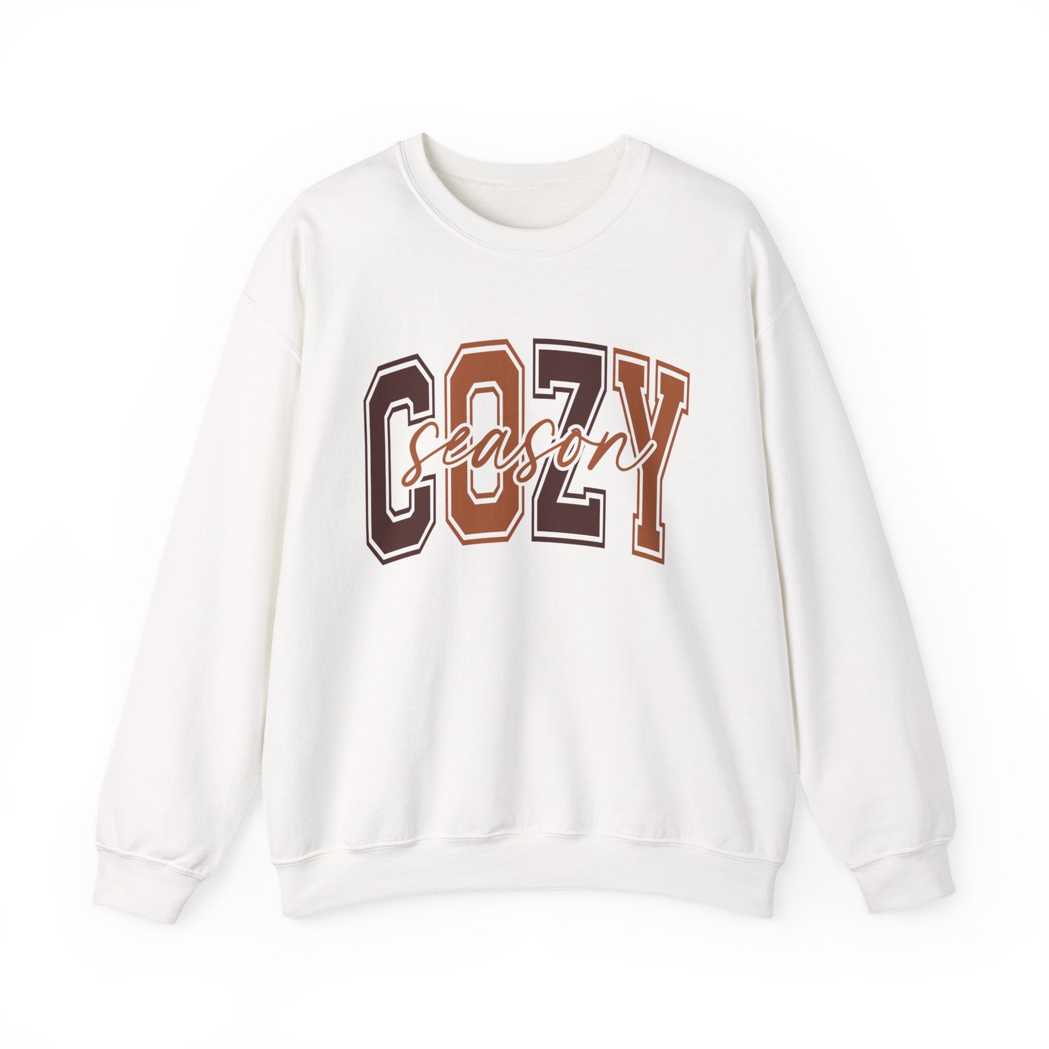 Cozy Season Varsity Womens Sweatshirt