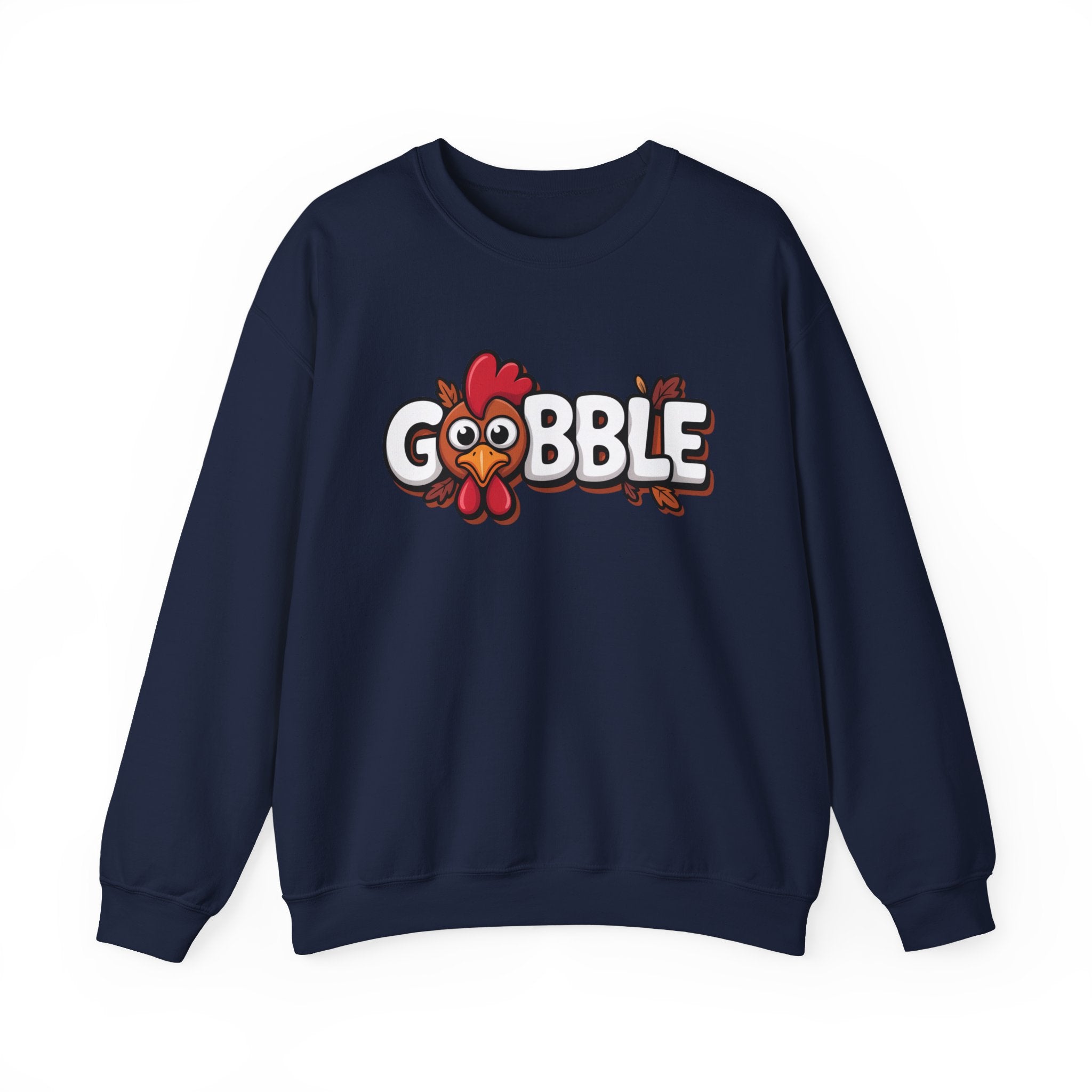 Gobble Turkey Thanksgiving Holiday Sweatshirt