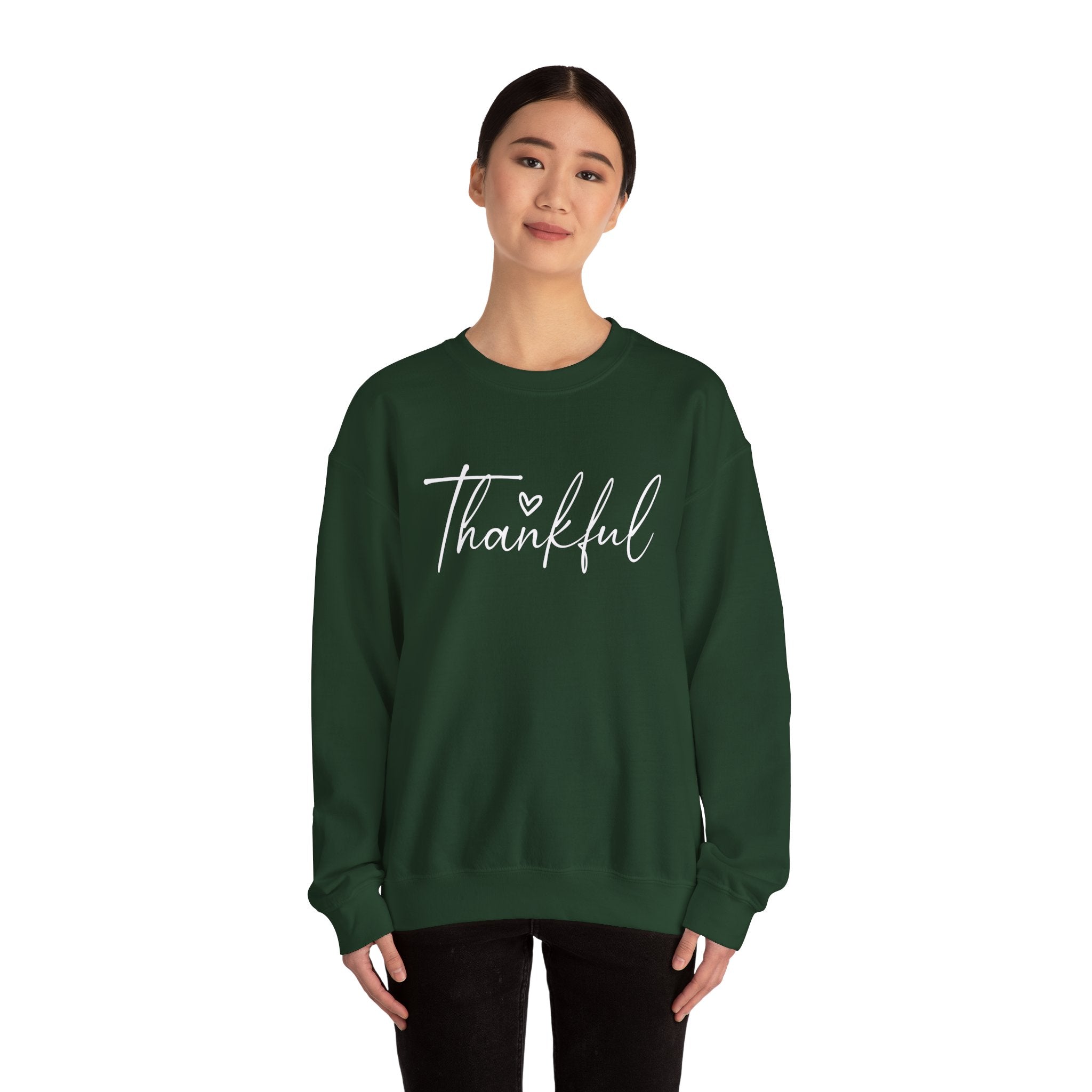 Thankful Heart Thanksgiving Sweatshirt