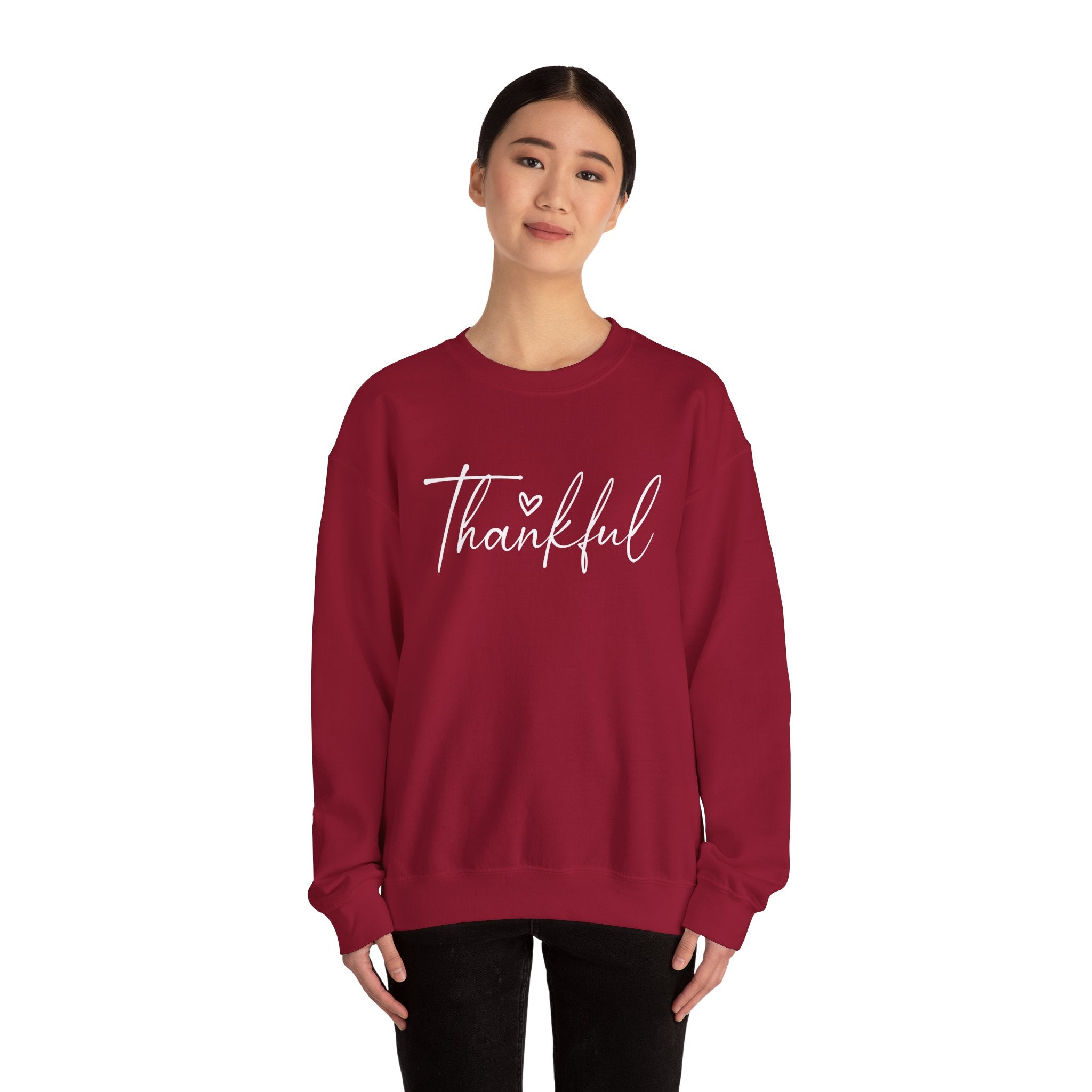 Thankful Heart Thanksgiving Sweatshirt
