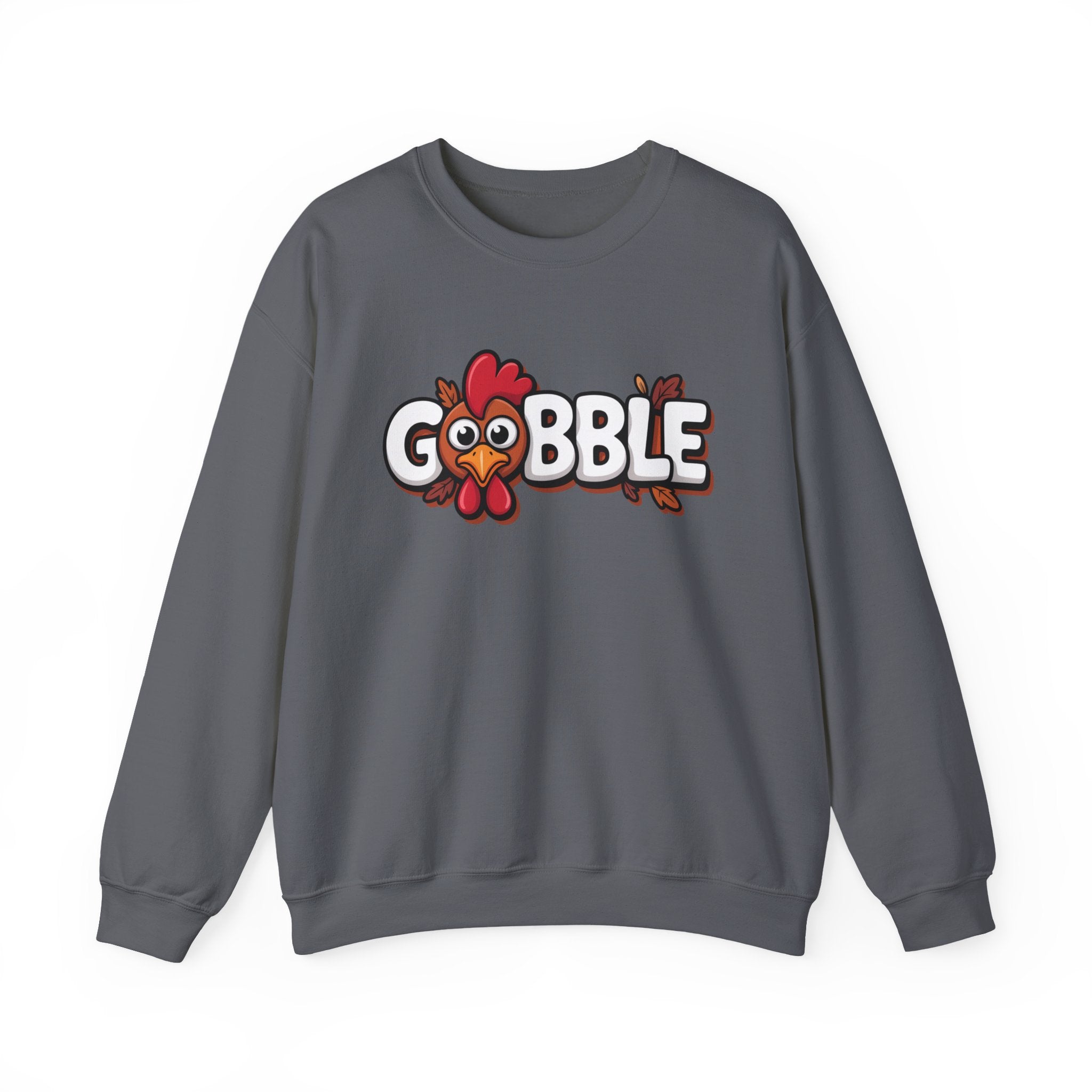 Gobble Turkey Thanksgiving Holiday Sweatshirt