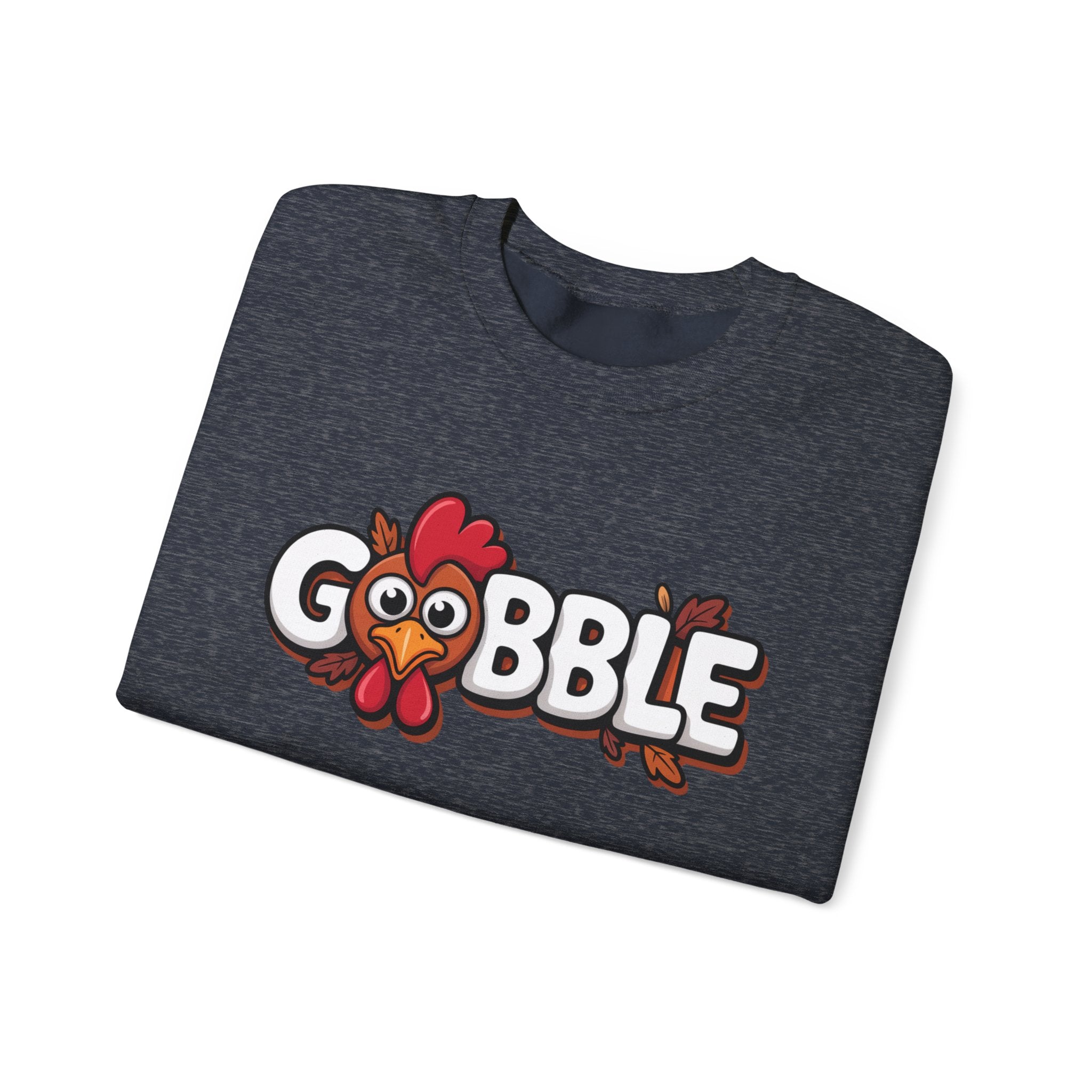Gobble Turkey Thanksgiving Holiday Sweatshirt