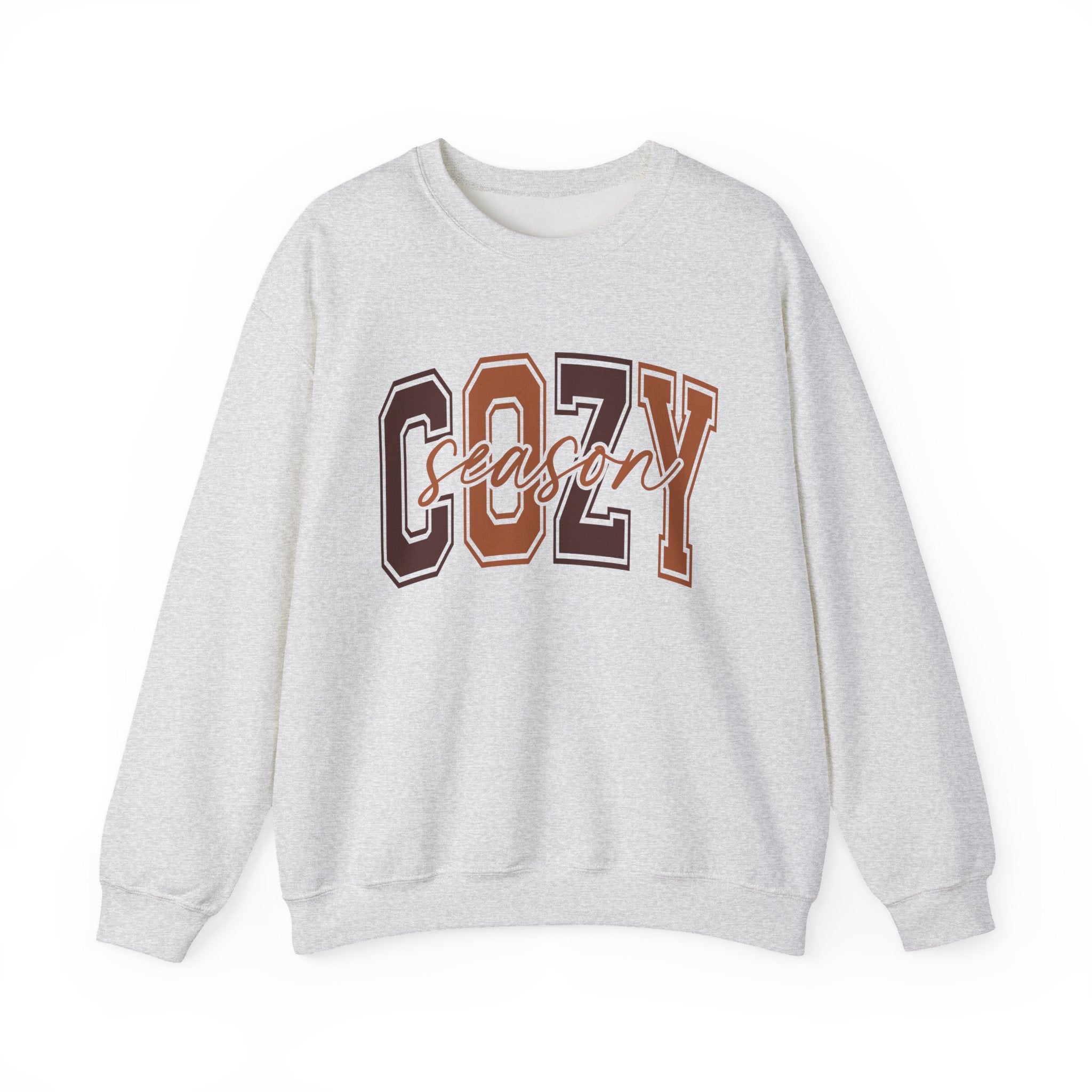 Cozy Season Varsity Womens Sweatshirt