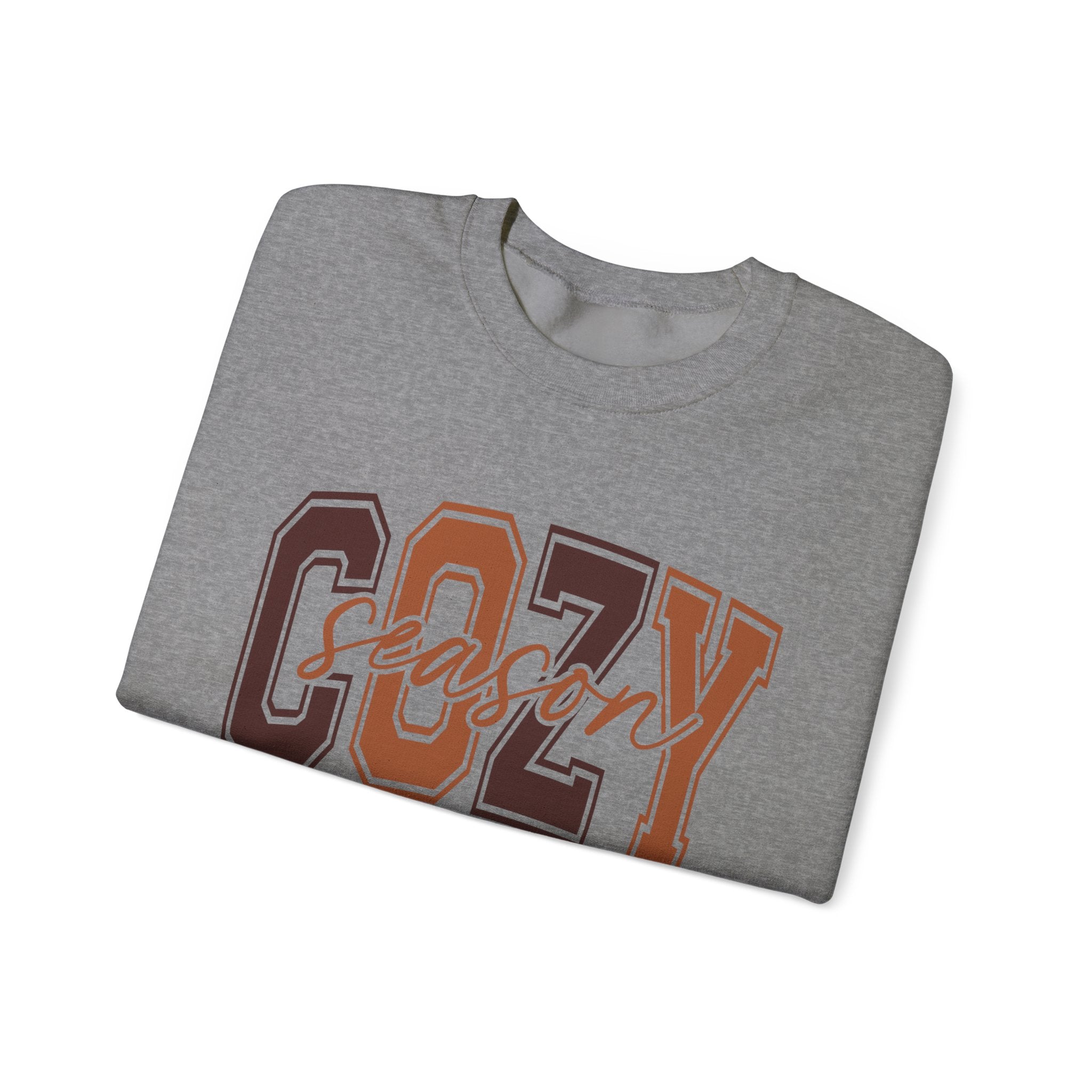 Cozy Season Varsity Womens Sweatshirt