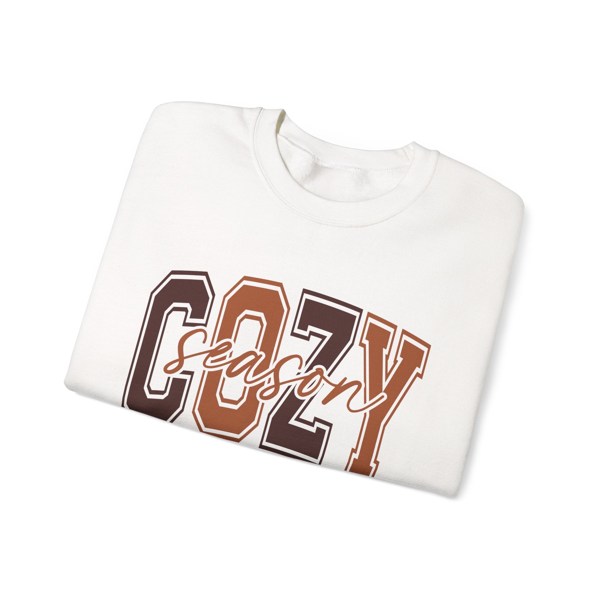 Cozy Season Varsity Womens Sweatshirt