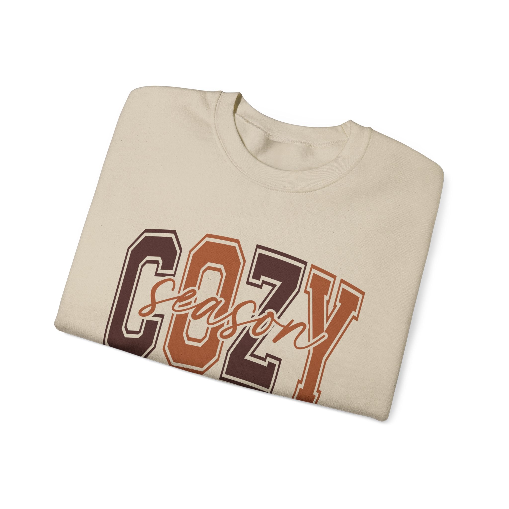 Cozy Season Varsity Womens Sweatshirt