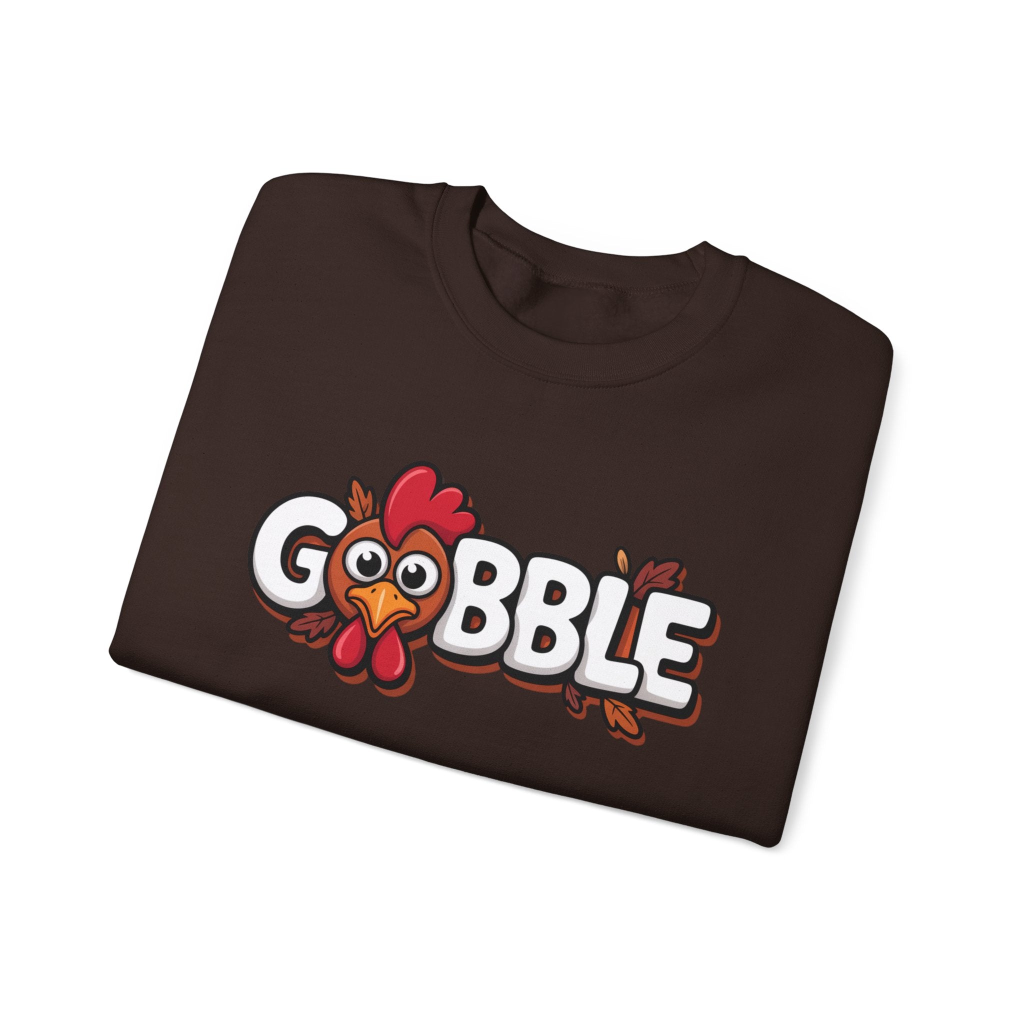 Gobble Turkey Thanksgiving Holiday Sweatshirt