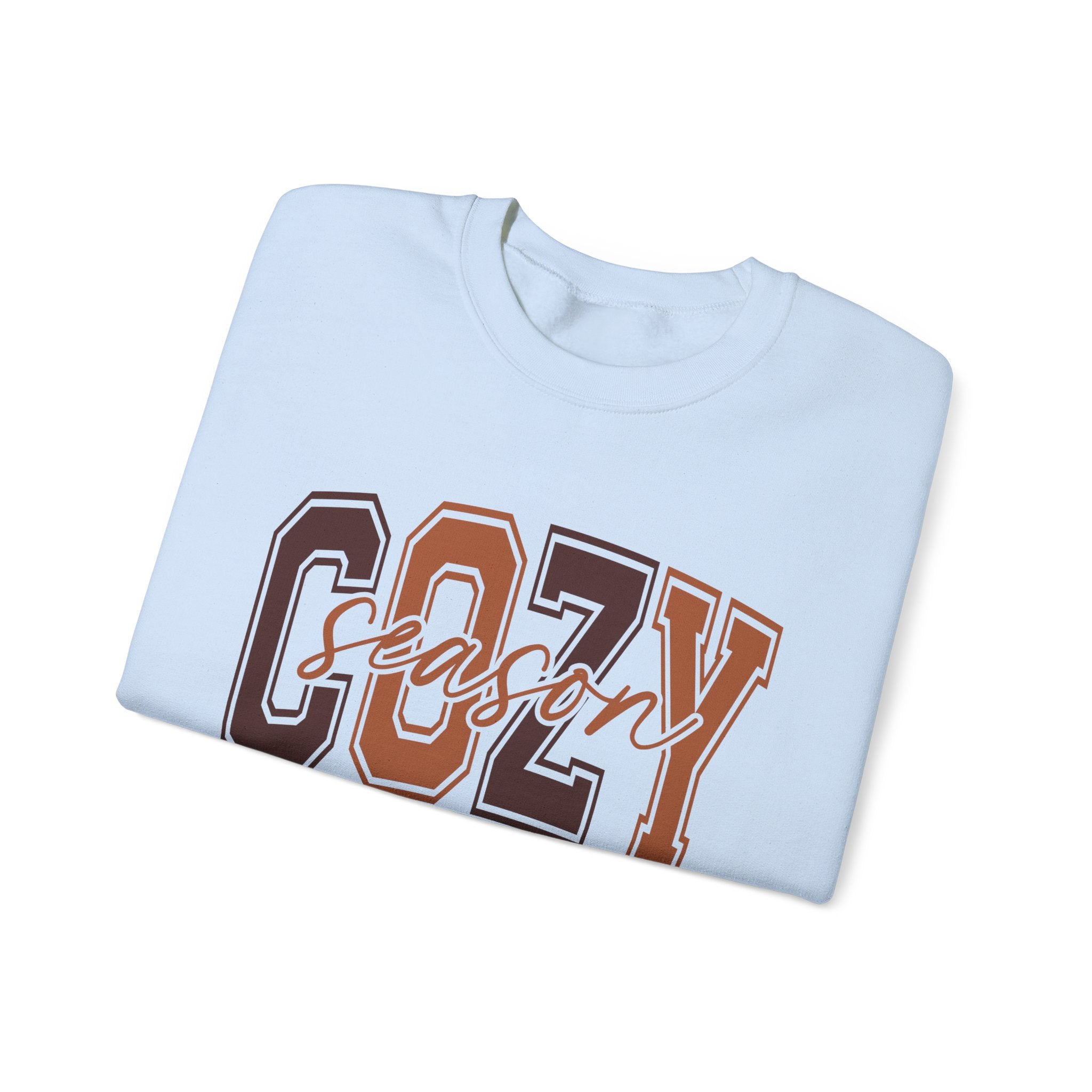 Cozy Season Varsity Womens Sweatshirt
