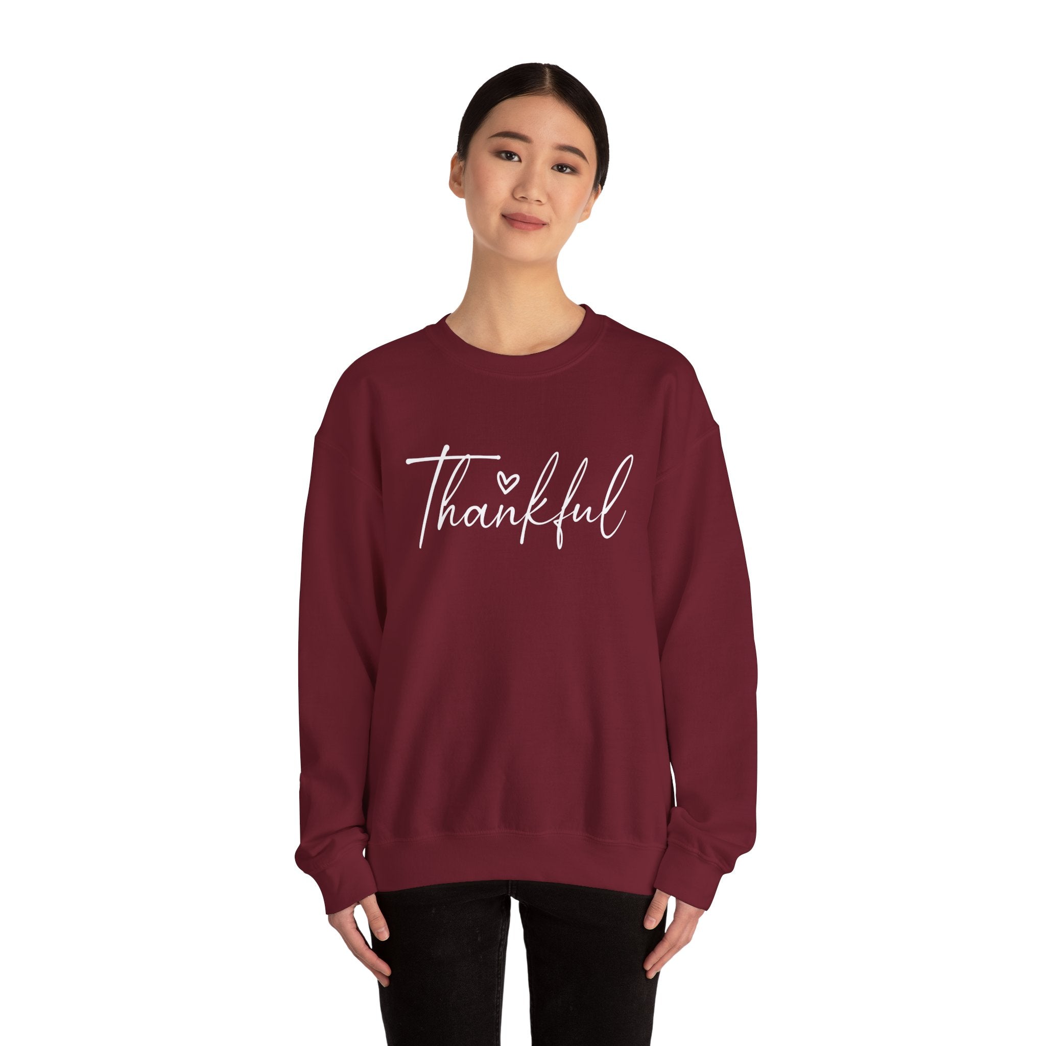 Thankful Heart Thanksgiving Sweatshirt