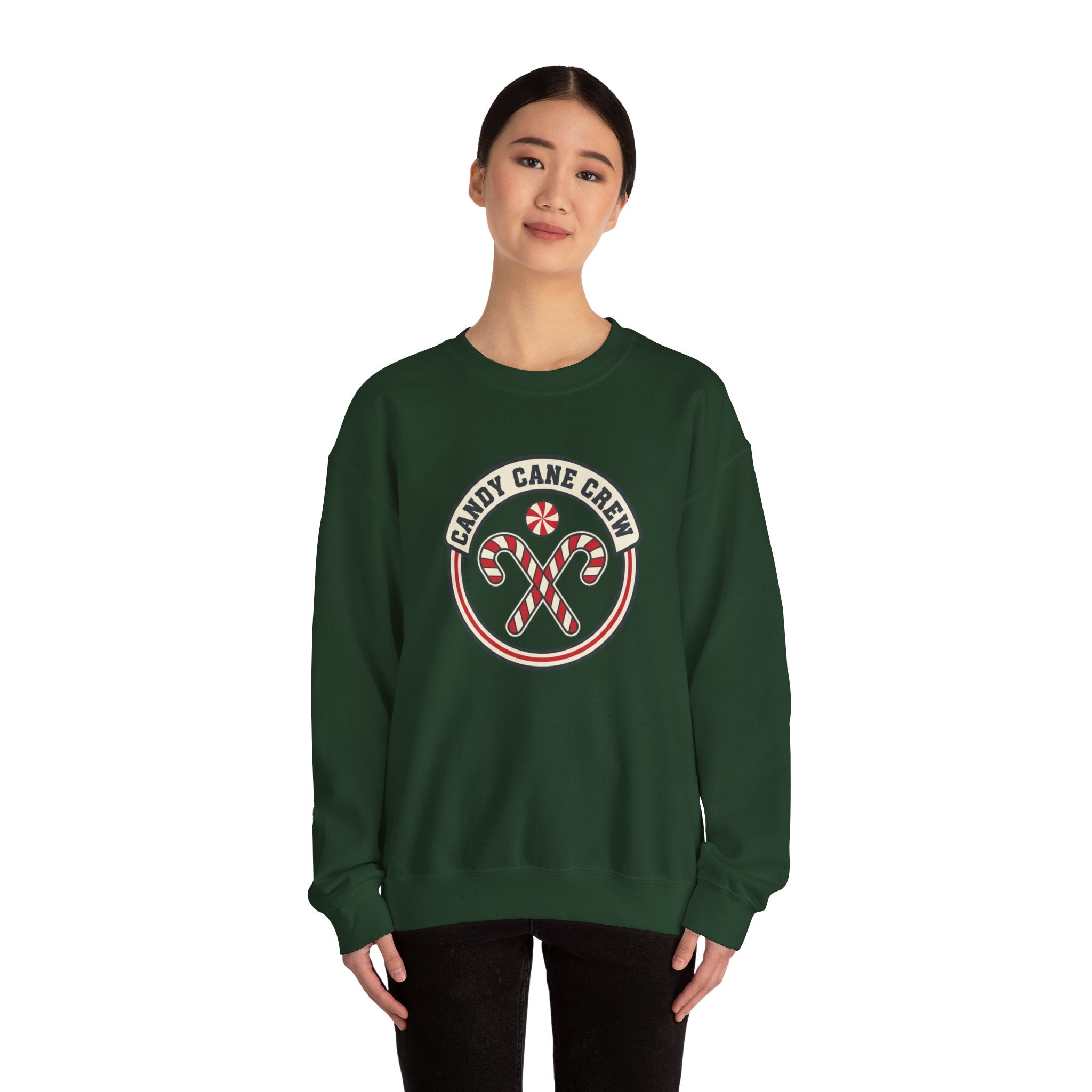 Candy Cane Crew Sweatshirt