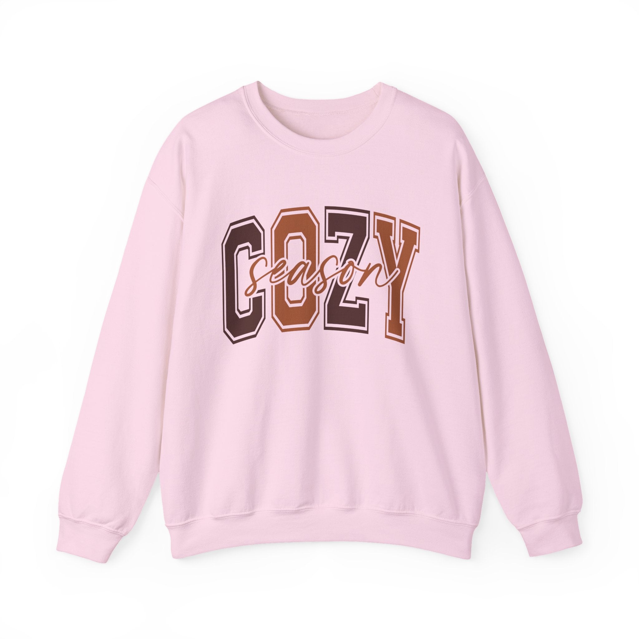 Cozy Season Varsity Womens Sweatshirt