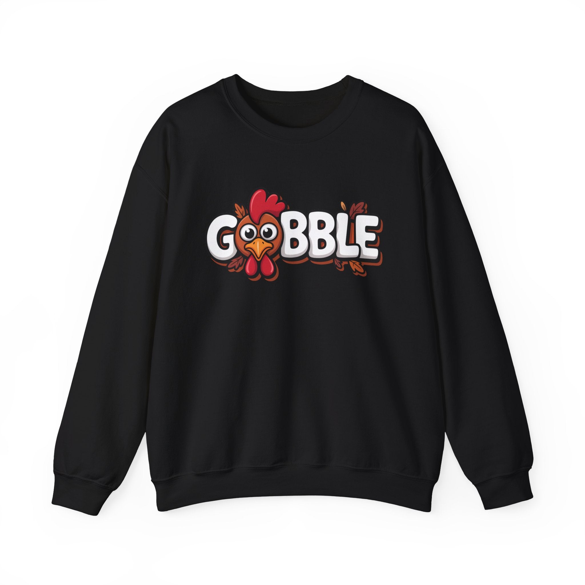 Gobble Turkey Thanksgiving Holiday Sweatshirt