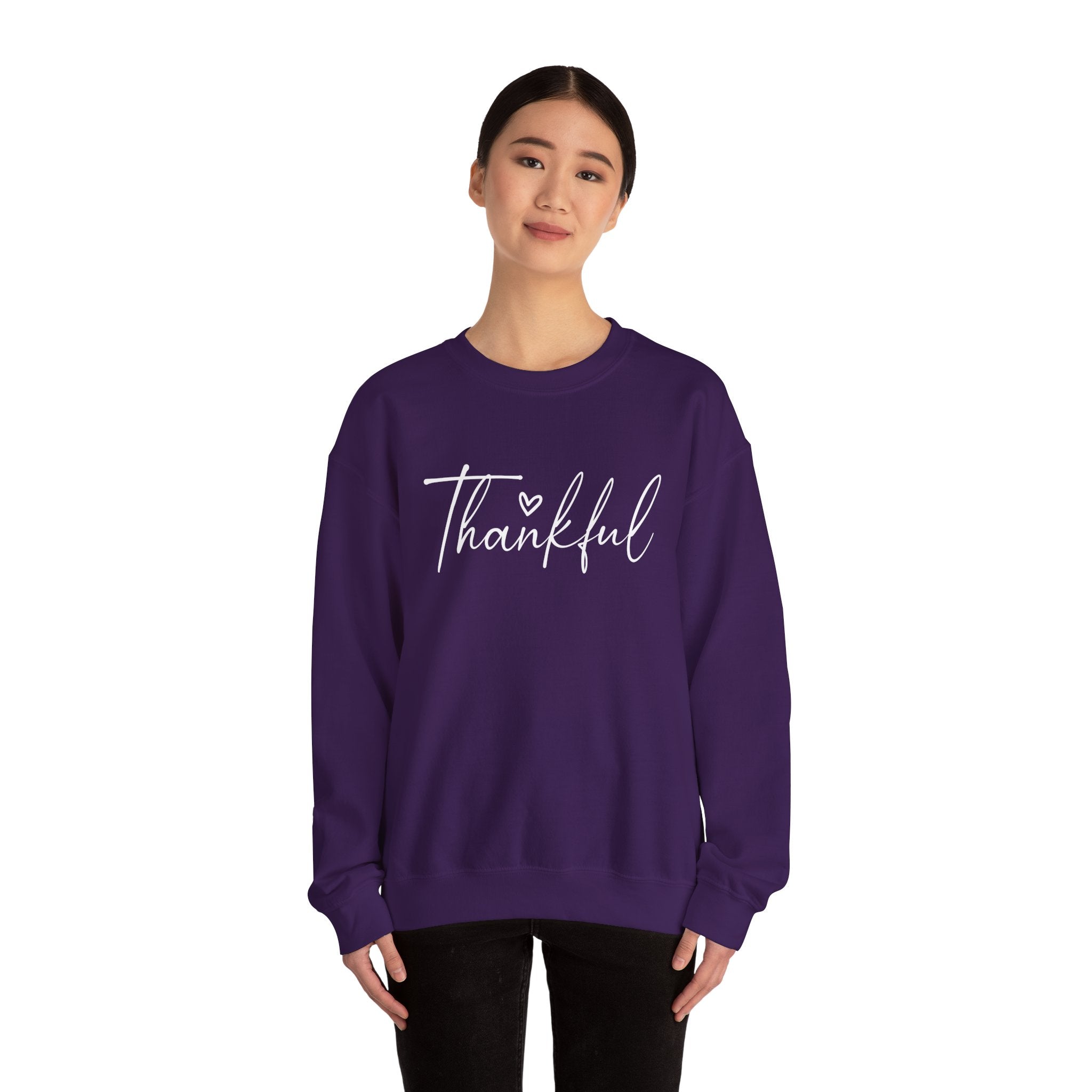 Thankful Heart Thanksgiving Sweatshirt