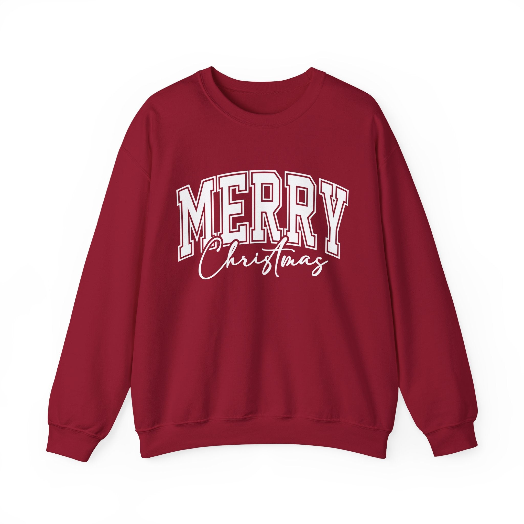 Merry Christmas Womens Christmas Sweatshirt | Womens Holiday Sweater