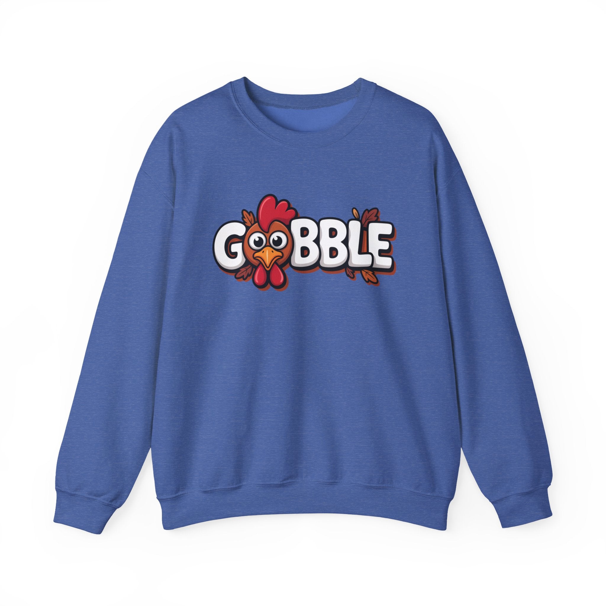 Gobble Turkey Thanksgiving Holiday Sweatshirt