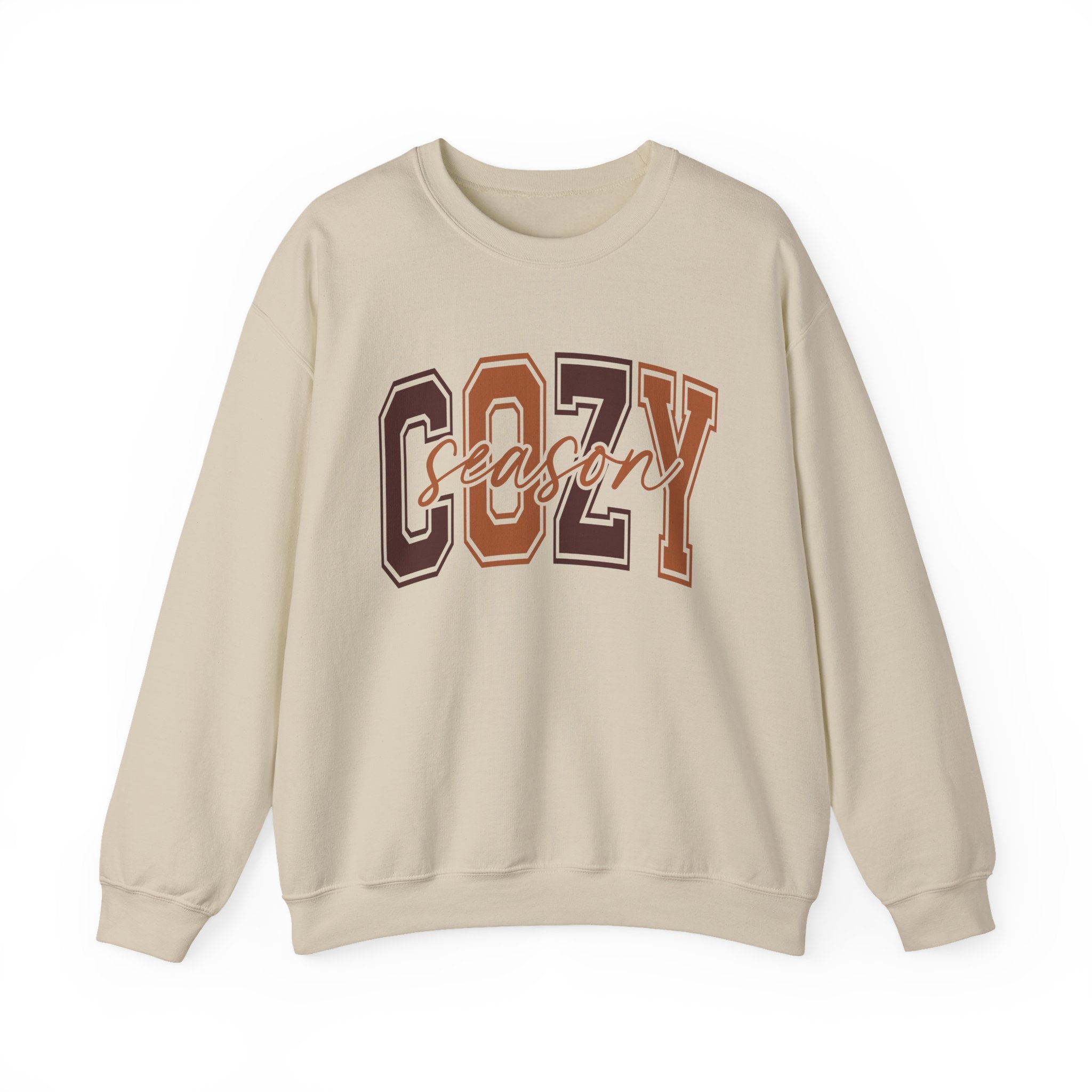 Cozy Season Varsity Womens Sweatshirt