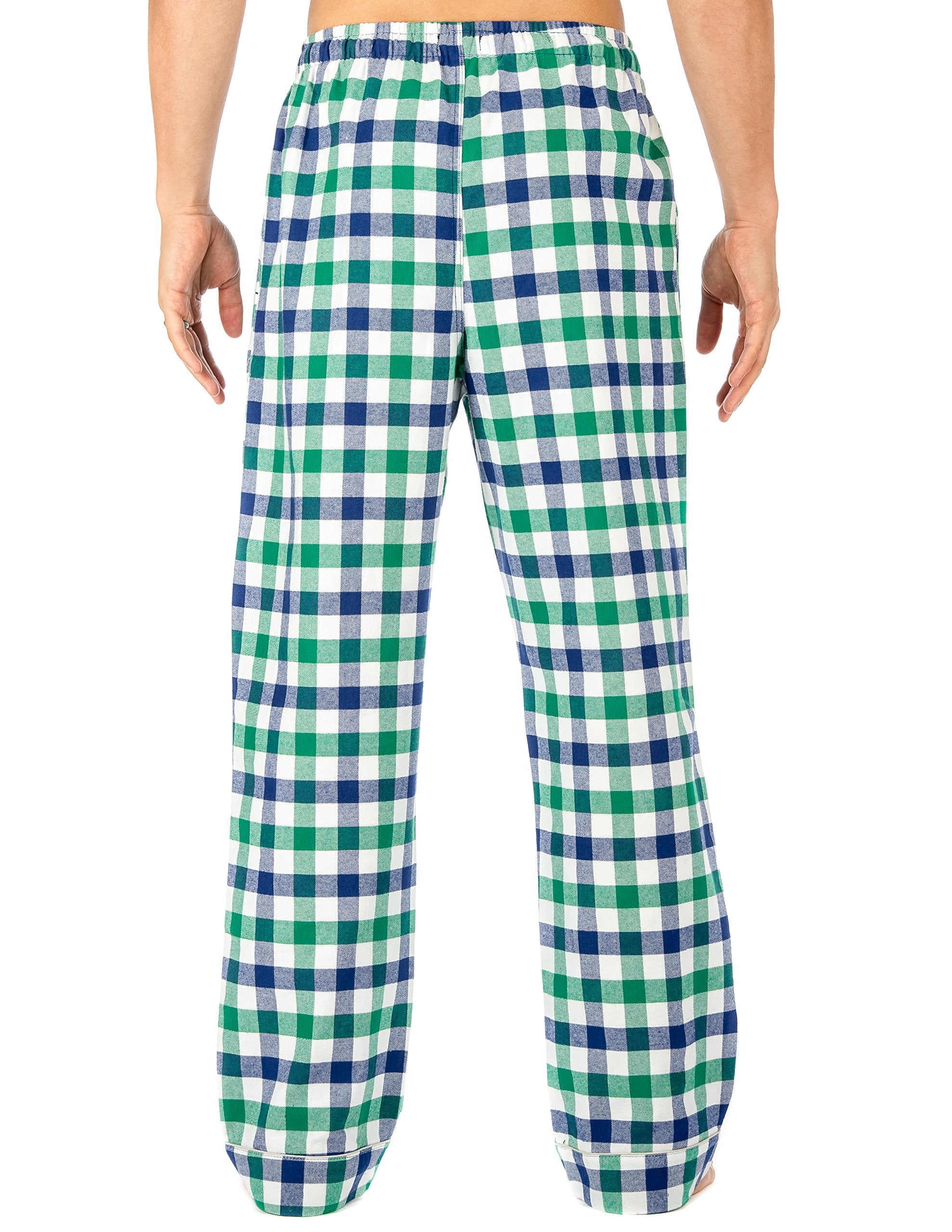 Mens 100% Cotton Flannel Lounge Pants