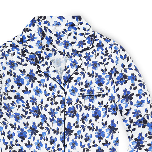 Floral Delight - Blue White