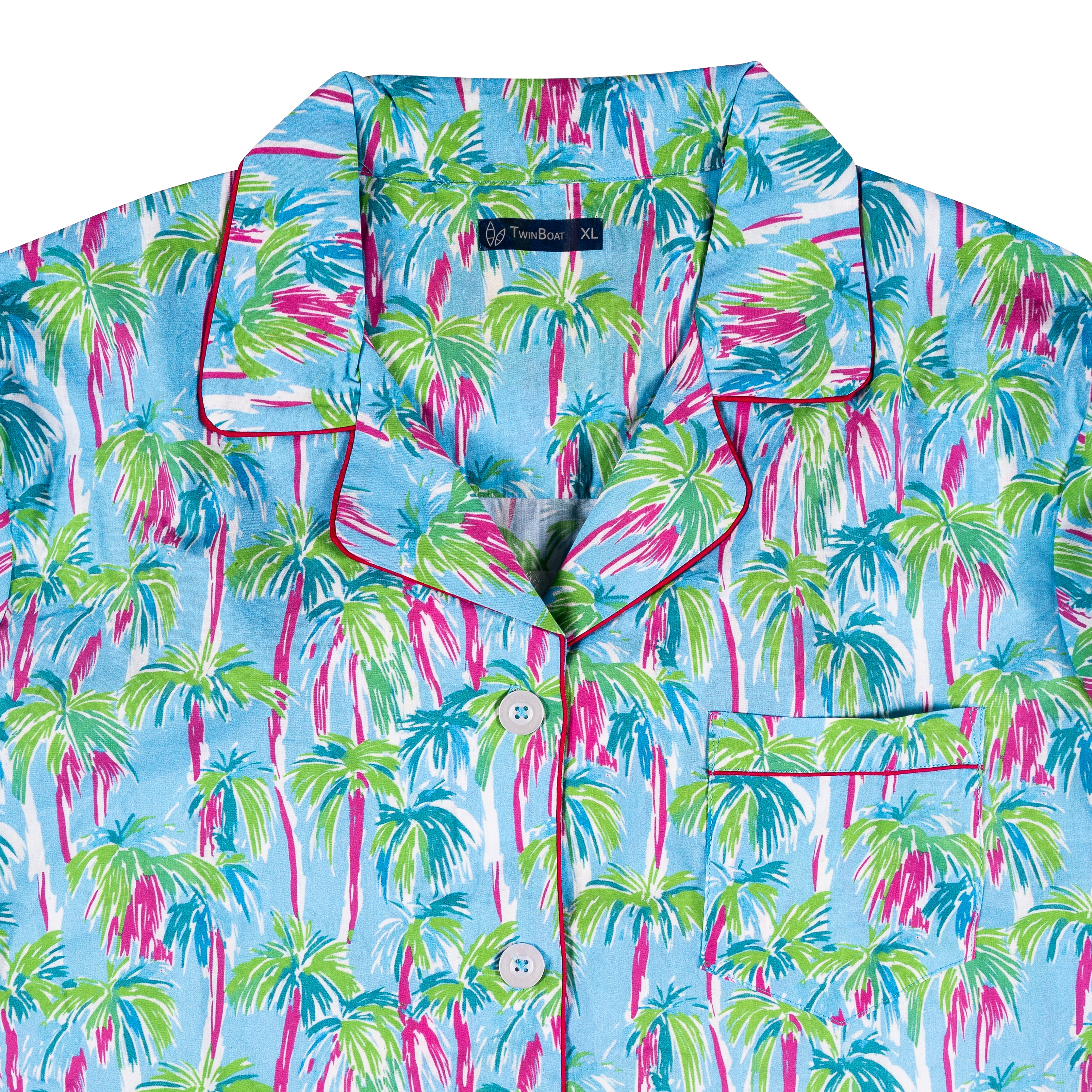 Tropical Bliss - Blue/Green