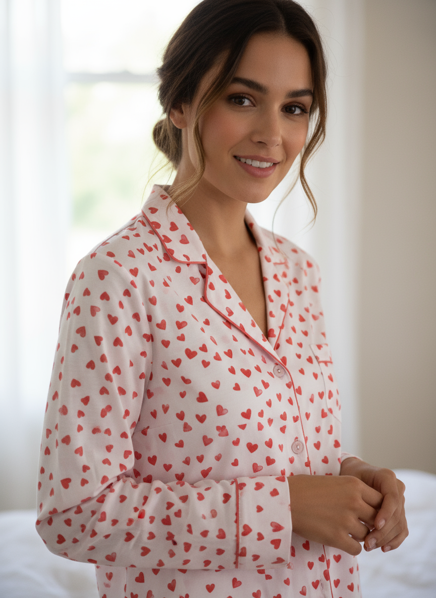 Wandering Hearts - Red/White