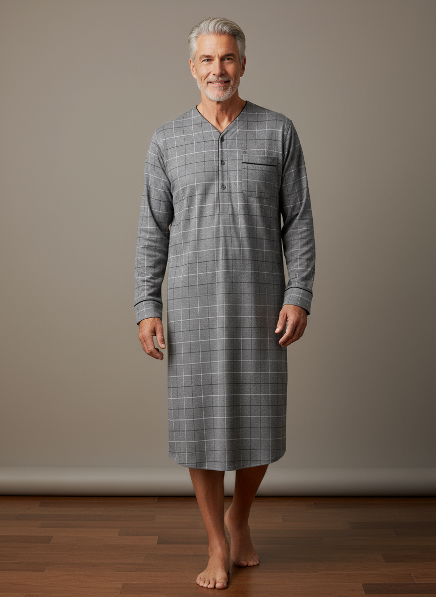 Checks Charcoal Black