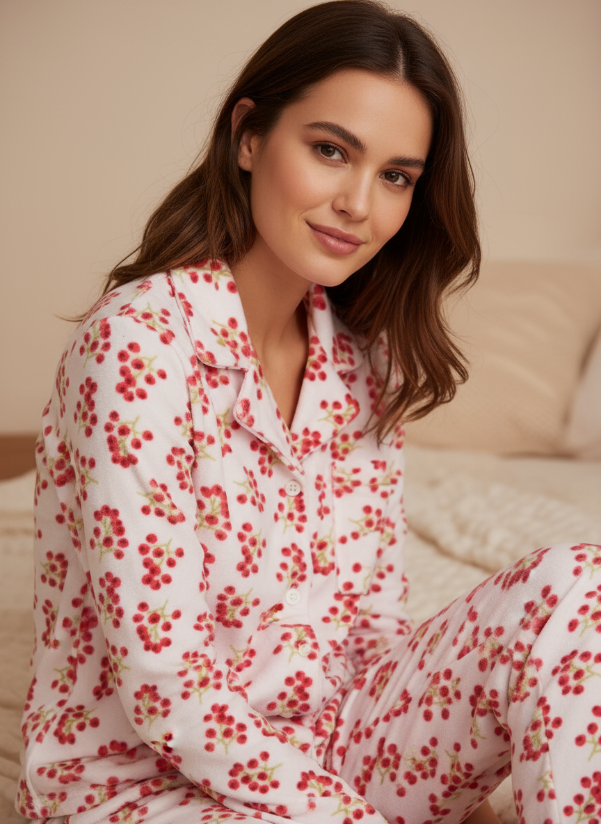 Winter Berries White/Red