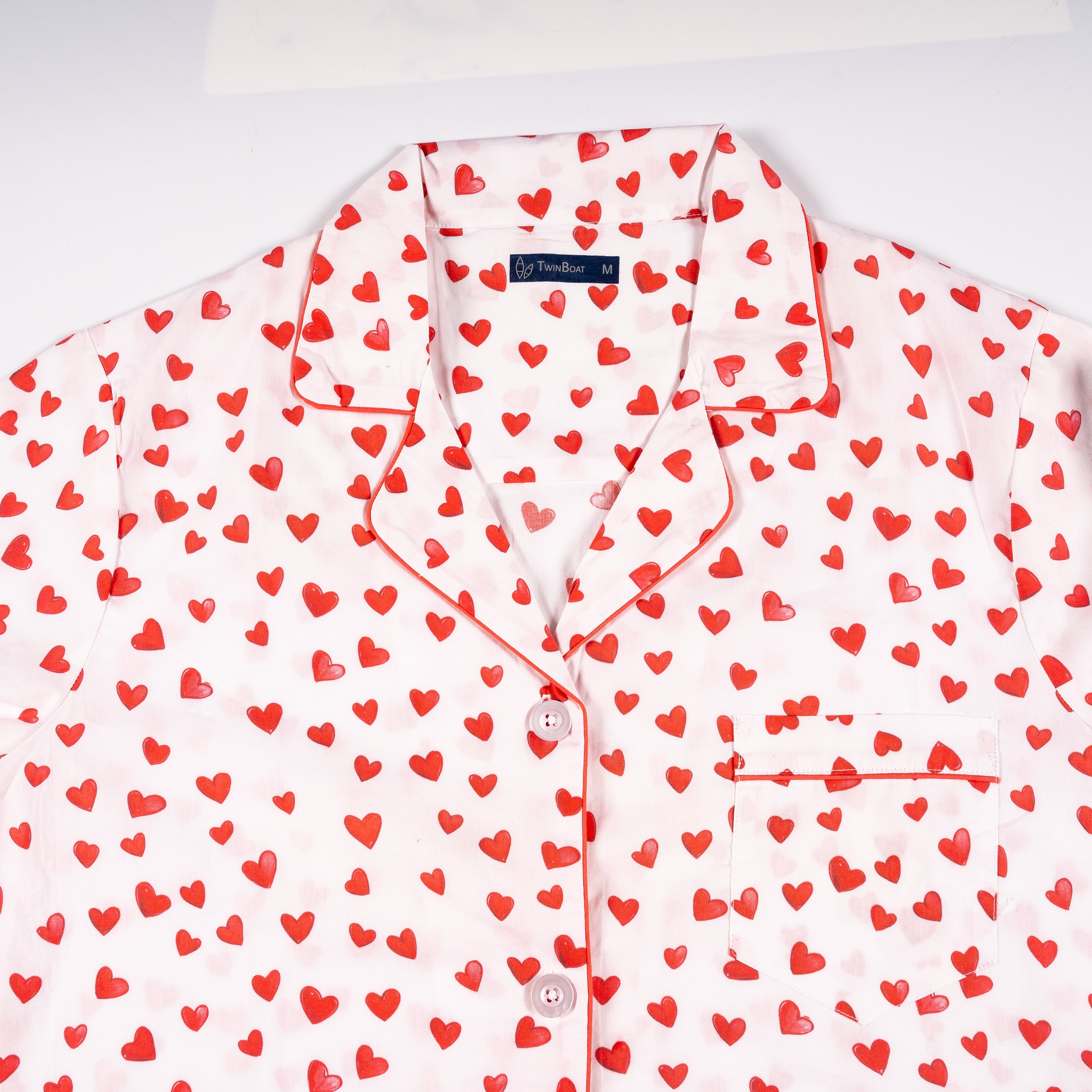 Wandering Hearts - Red/White