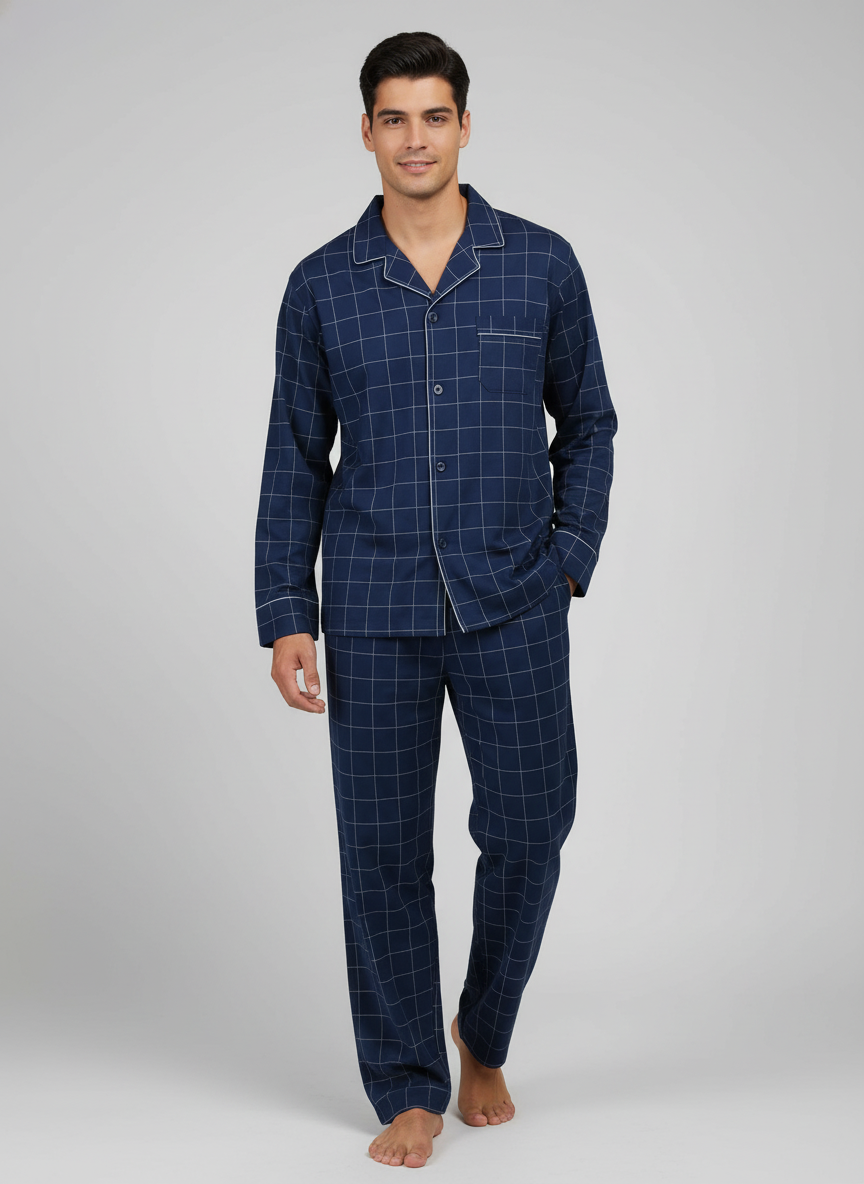 Checks Navy-Charcoal