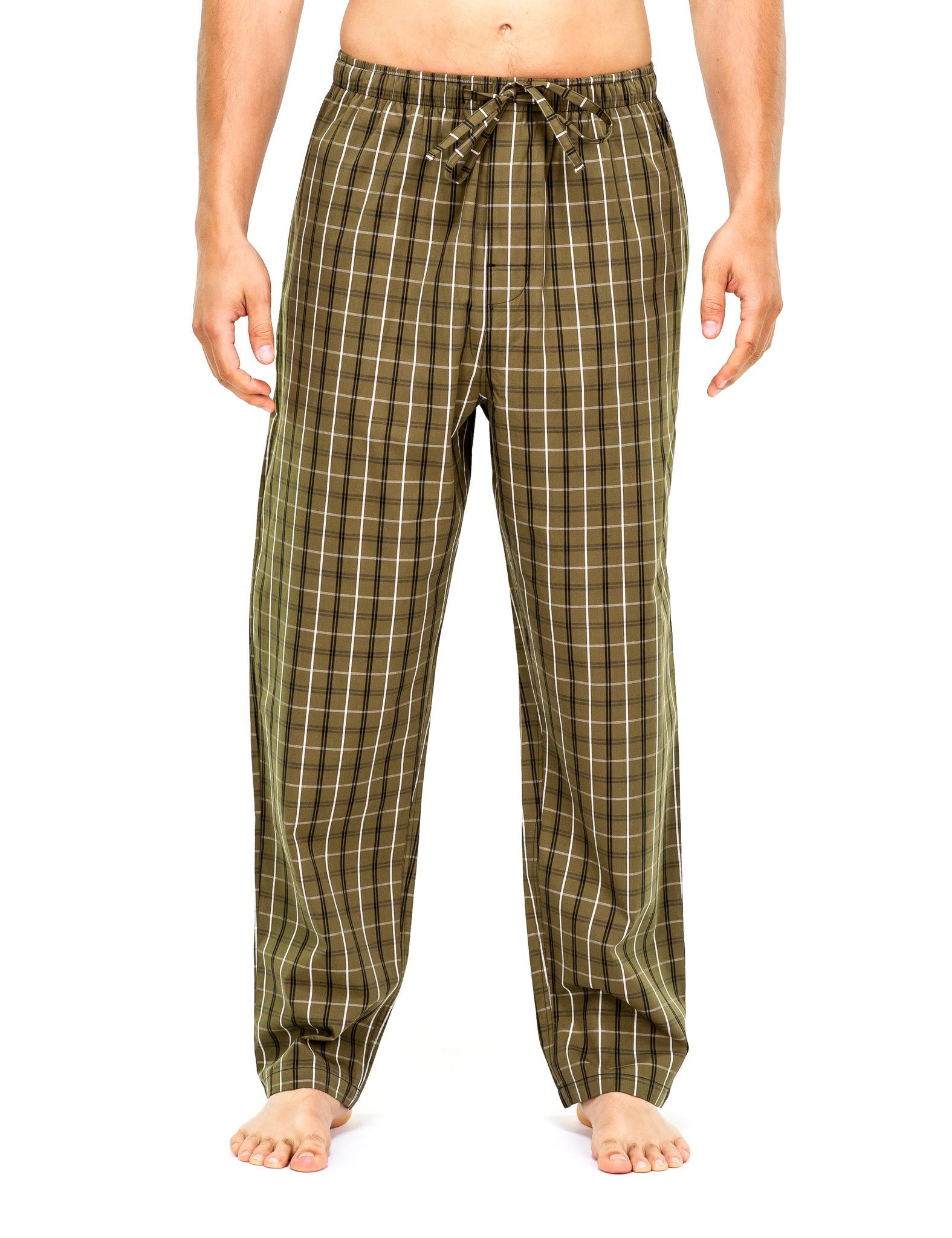 2-Pack (Dark Blue - Military Olive Plaid)