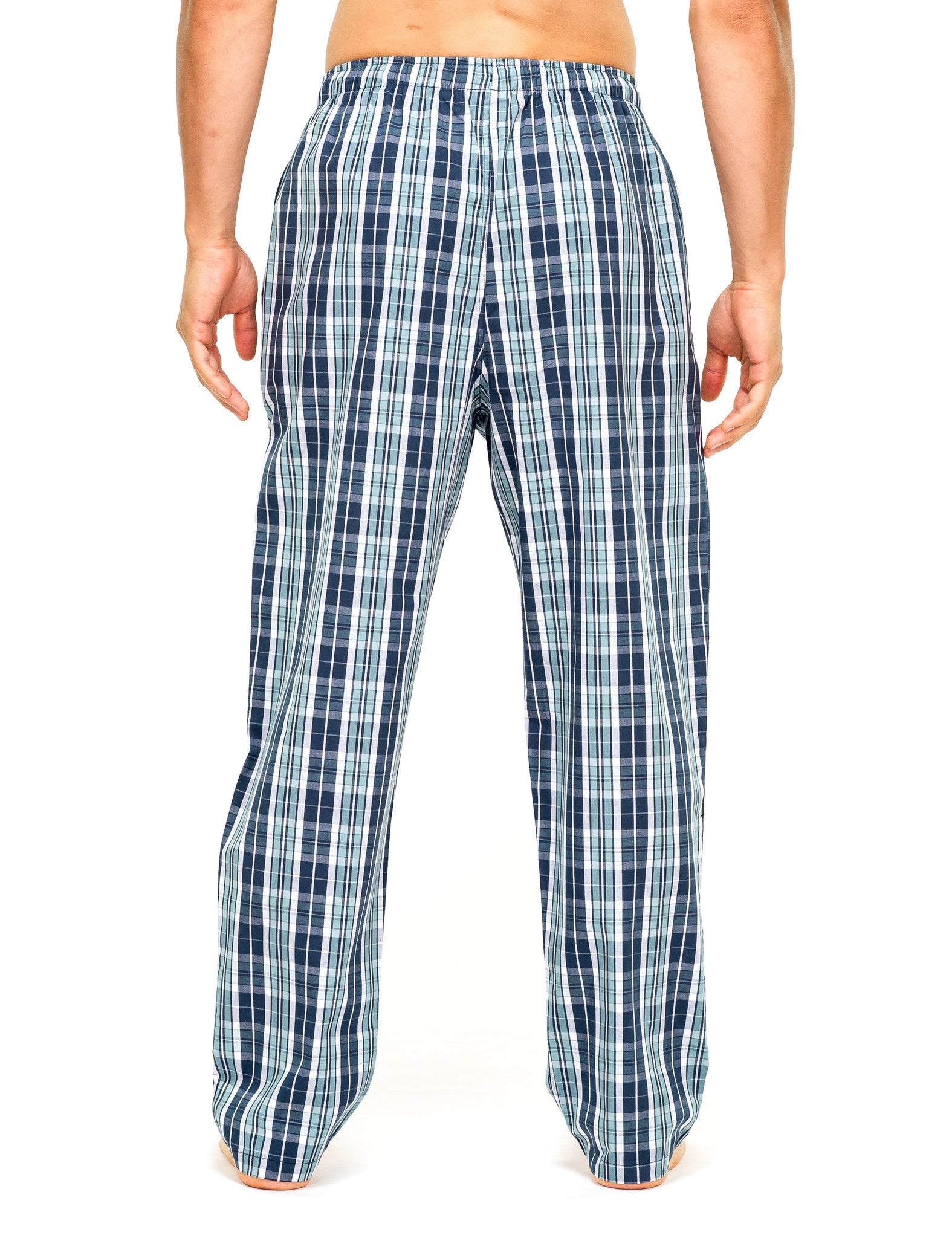 2-Pack (Navy/Blue - Burgundy/Navy Plaid)