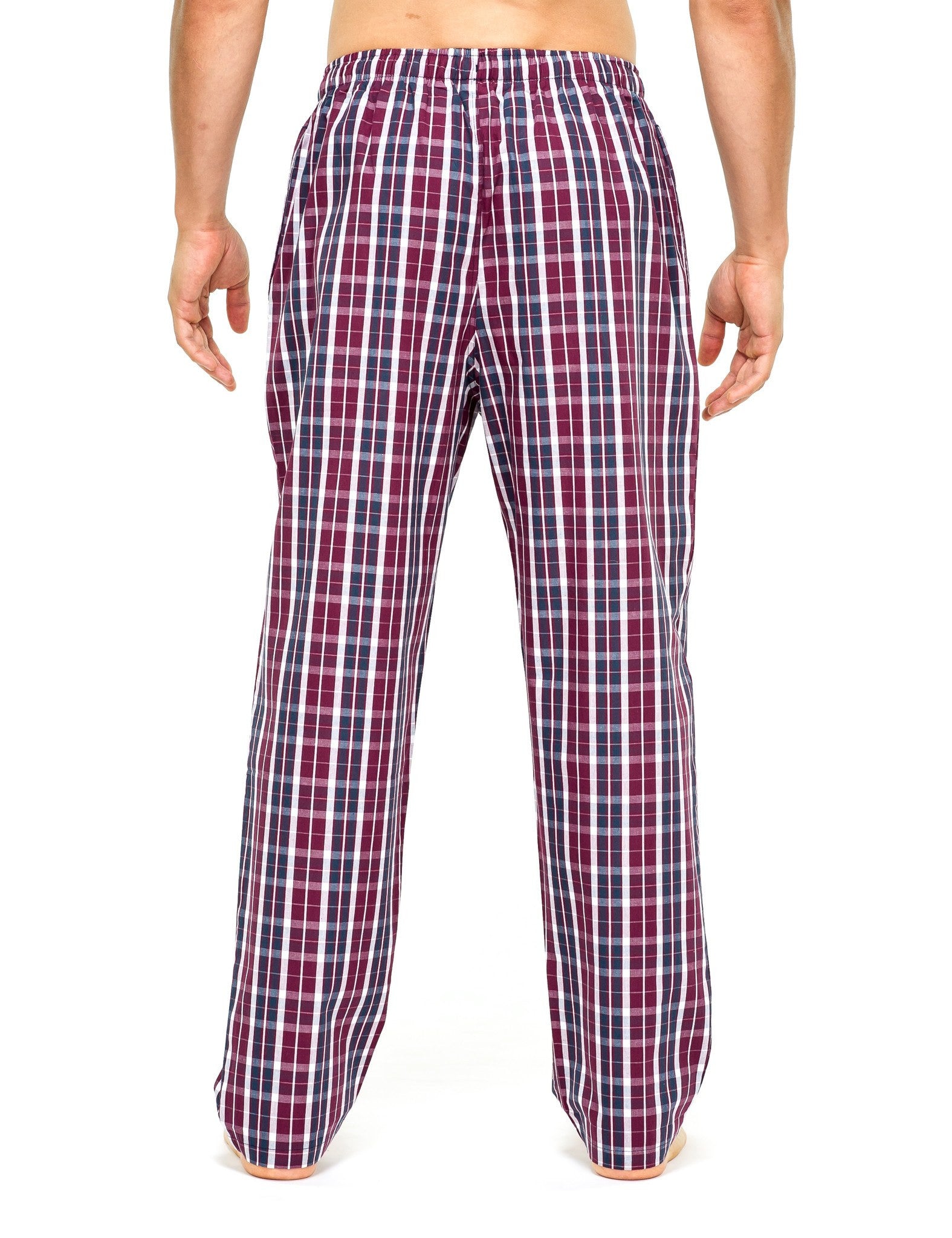 2-Pack (Navy/Blue - Burgundy/Navy Plaid)