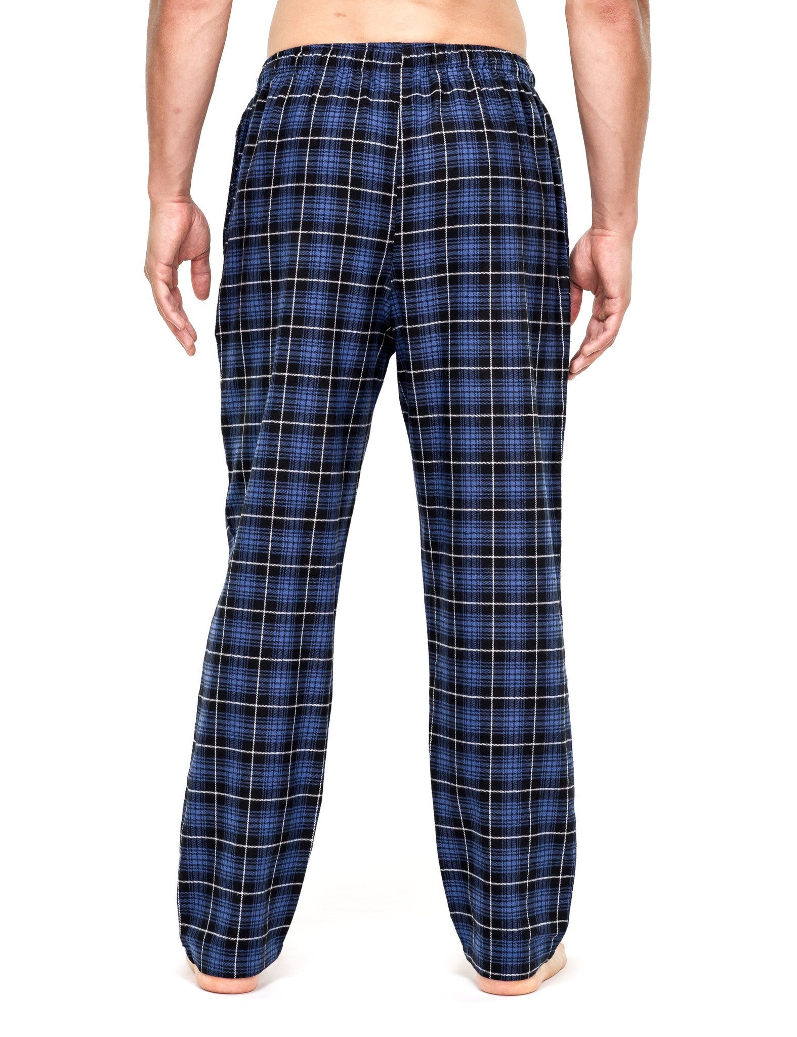 2-Pack (Black-Burgundy/Black-Blue Plaid)