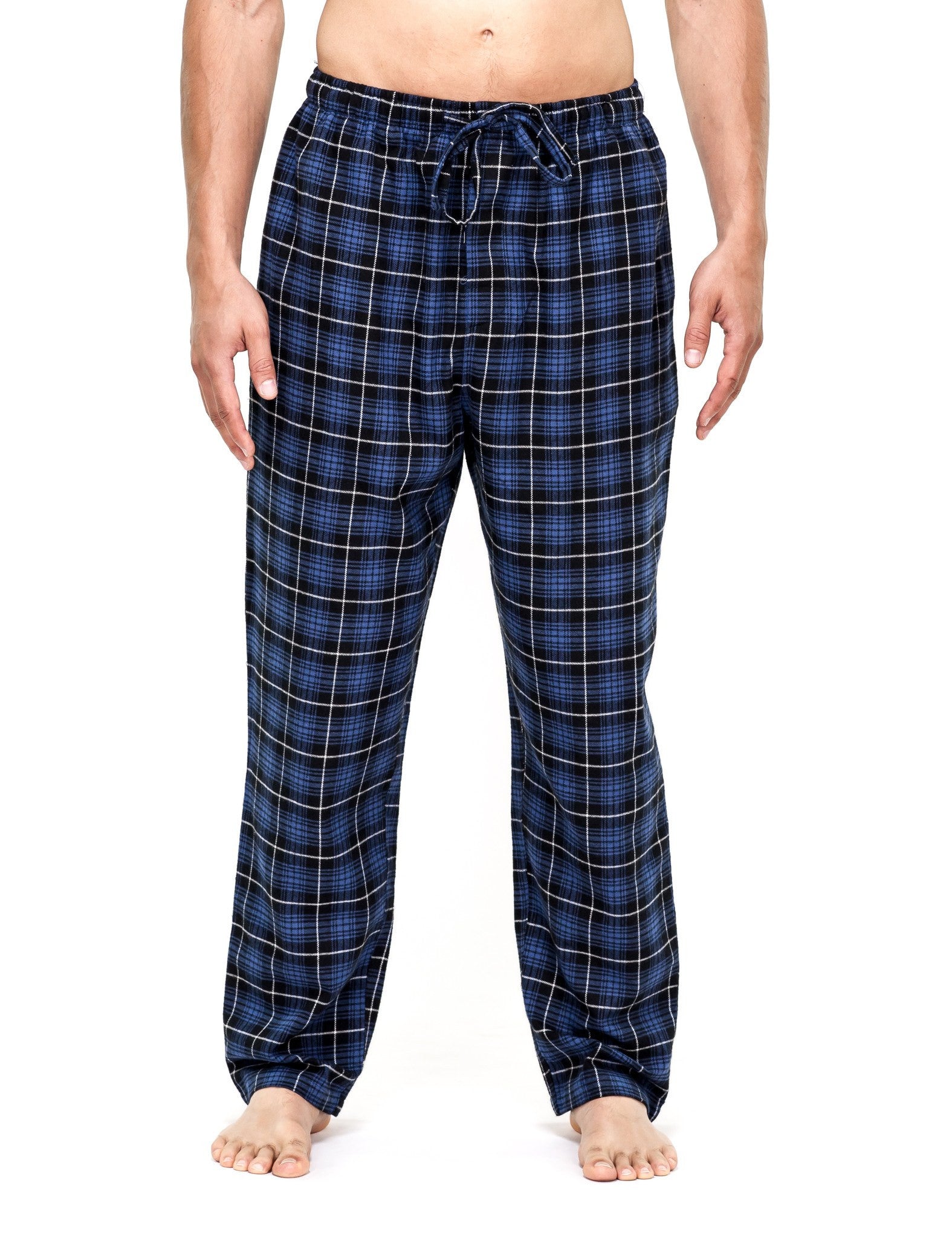 2-Pack (Black-Burgundy/Black-Blue Plaid)