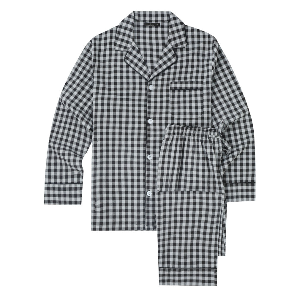 Men's Premium 100% Cotton Woven Pajama Sleepwear Set