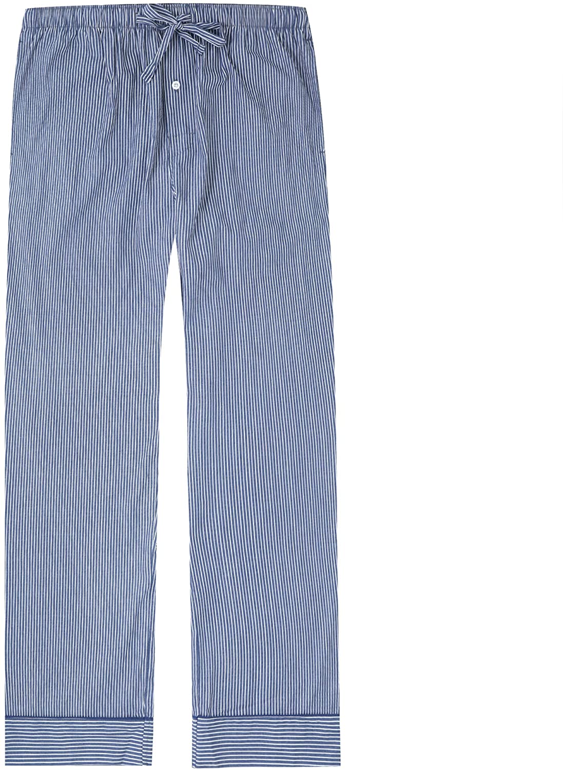 Mens 100% Cotton Comfort-Fit Sleep/Lounge Pants