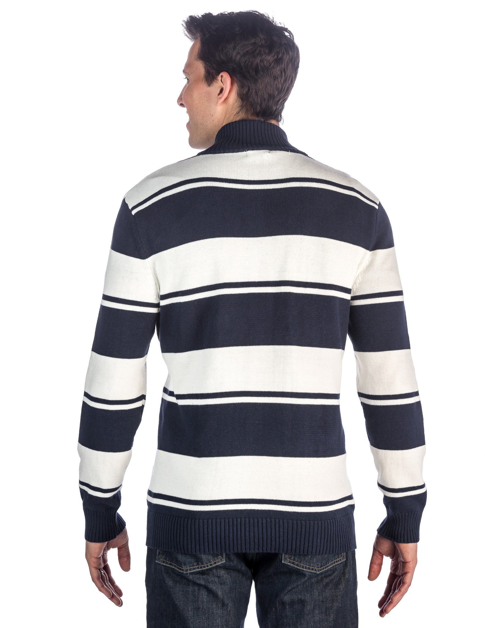 Combo Stripes Navy-Ivory