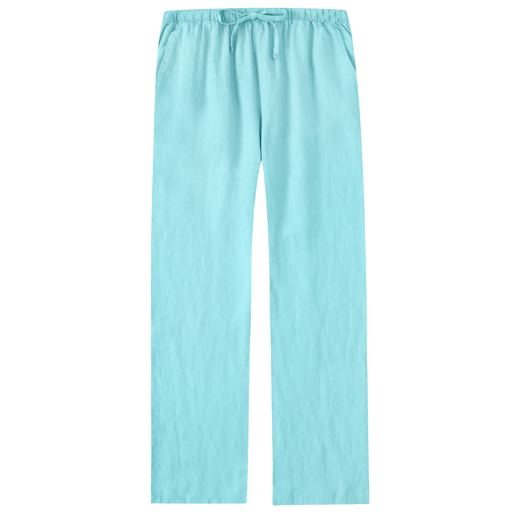 Noble Mount 100% Linen Womens Pajama Louge Pants for Summer