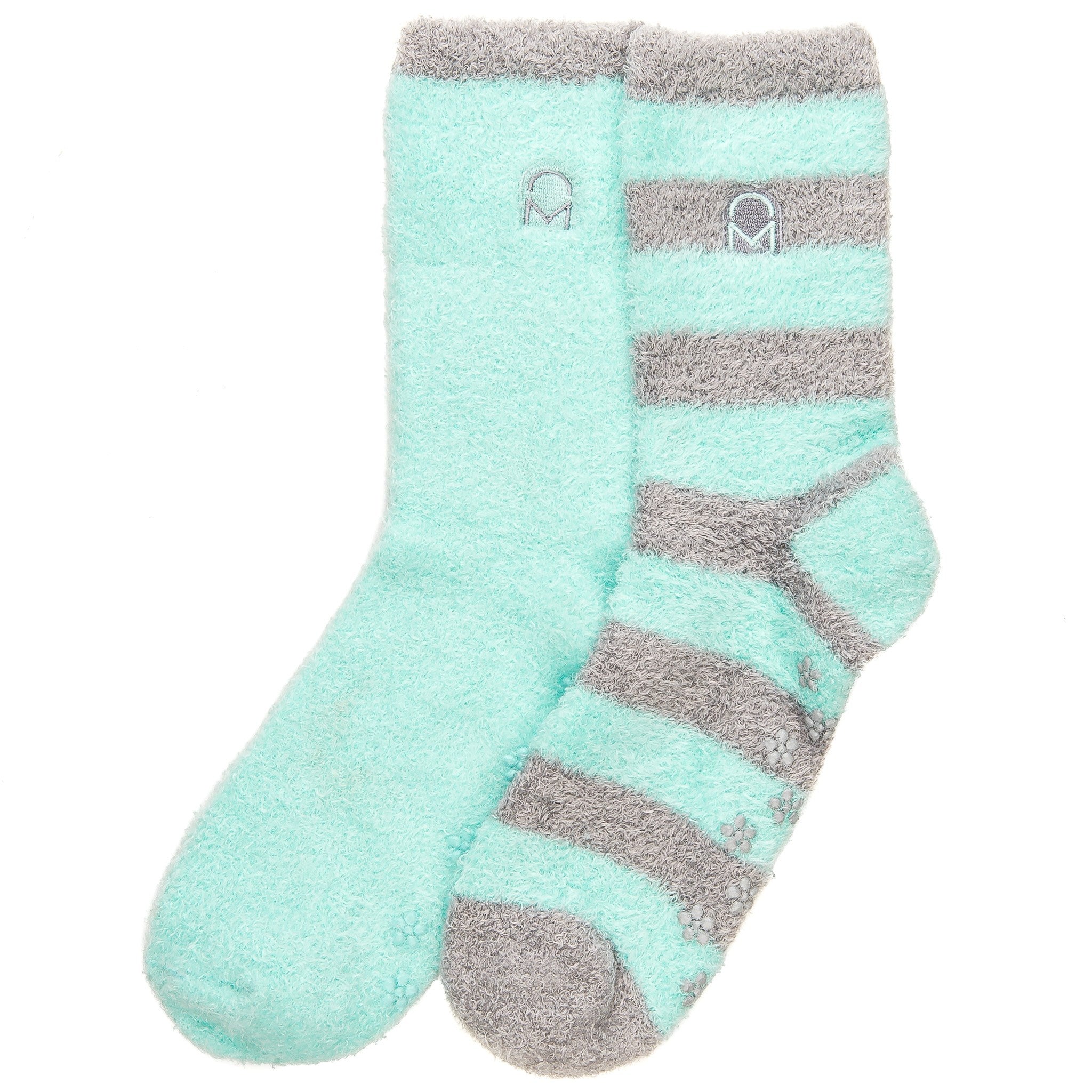 Women's Soft Anti-Skid Winter Feather Socks - 2-Pairs