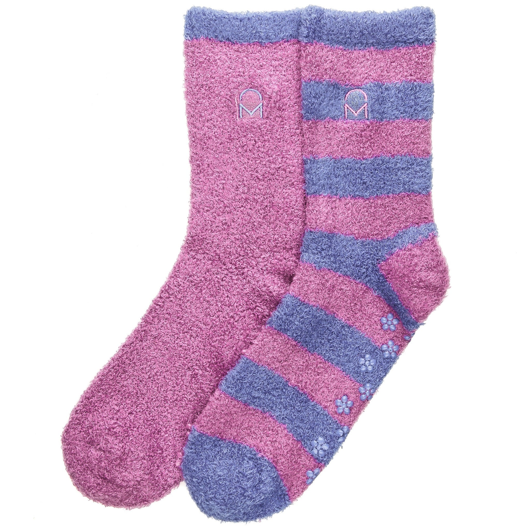 Women's Soft Anti-Skid Winter Feather Socks - 2-Pairs
