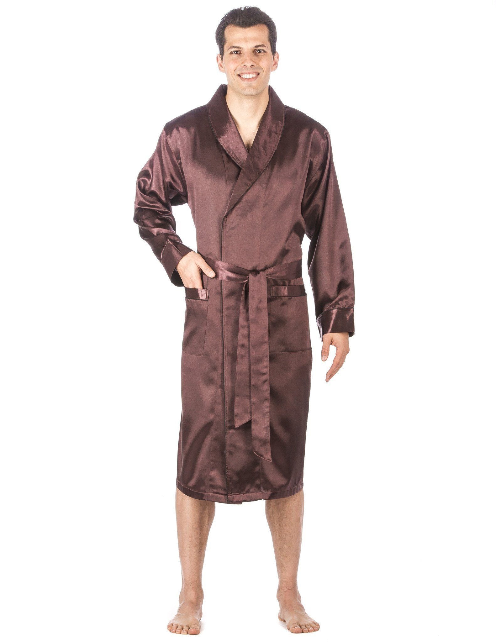 Men's Premium Satin Robe