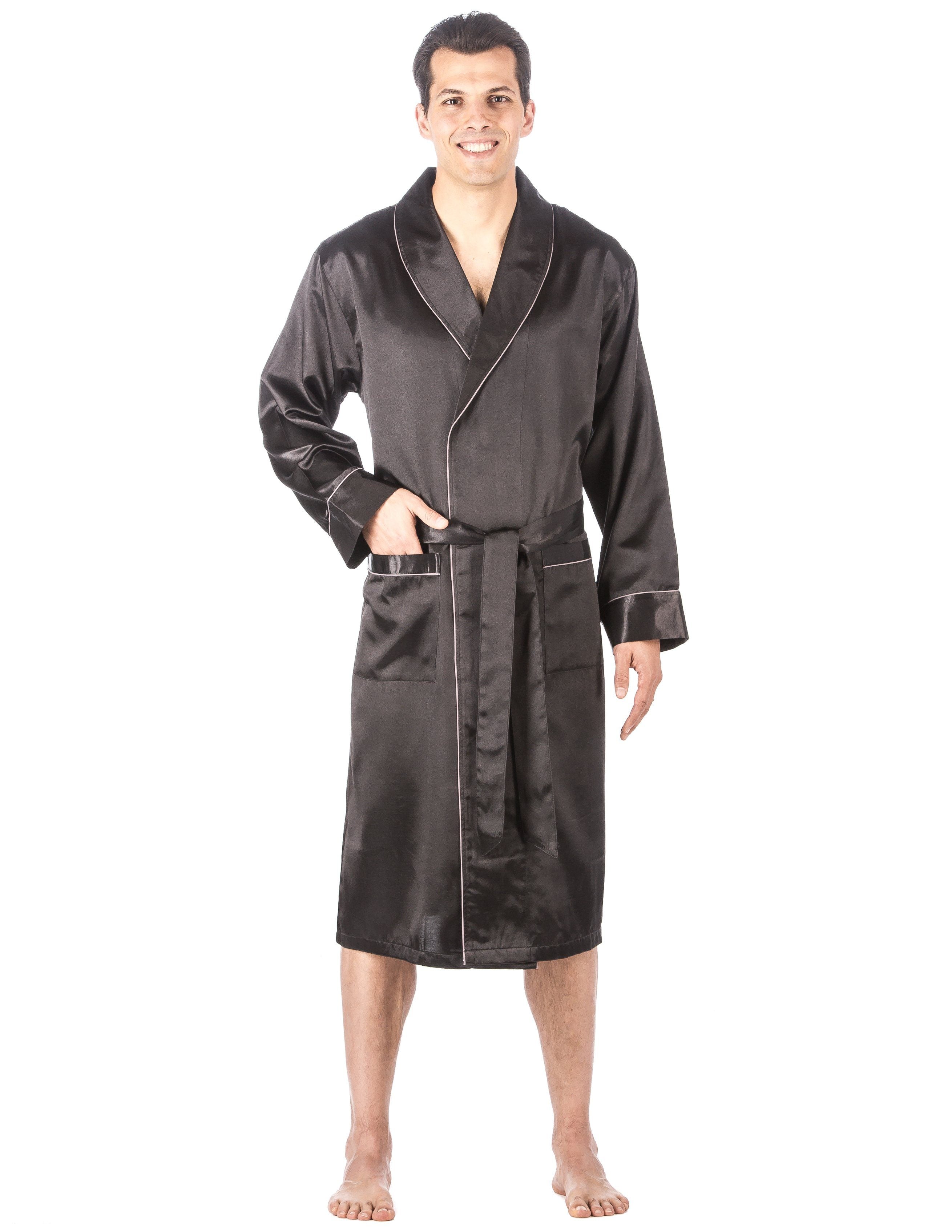 Men's Premium Satin Robe